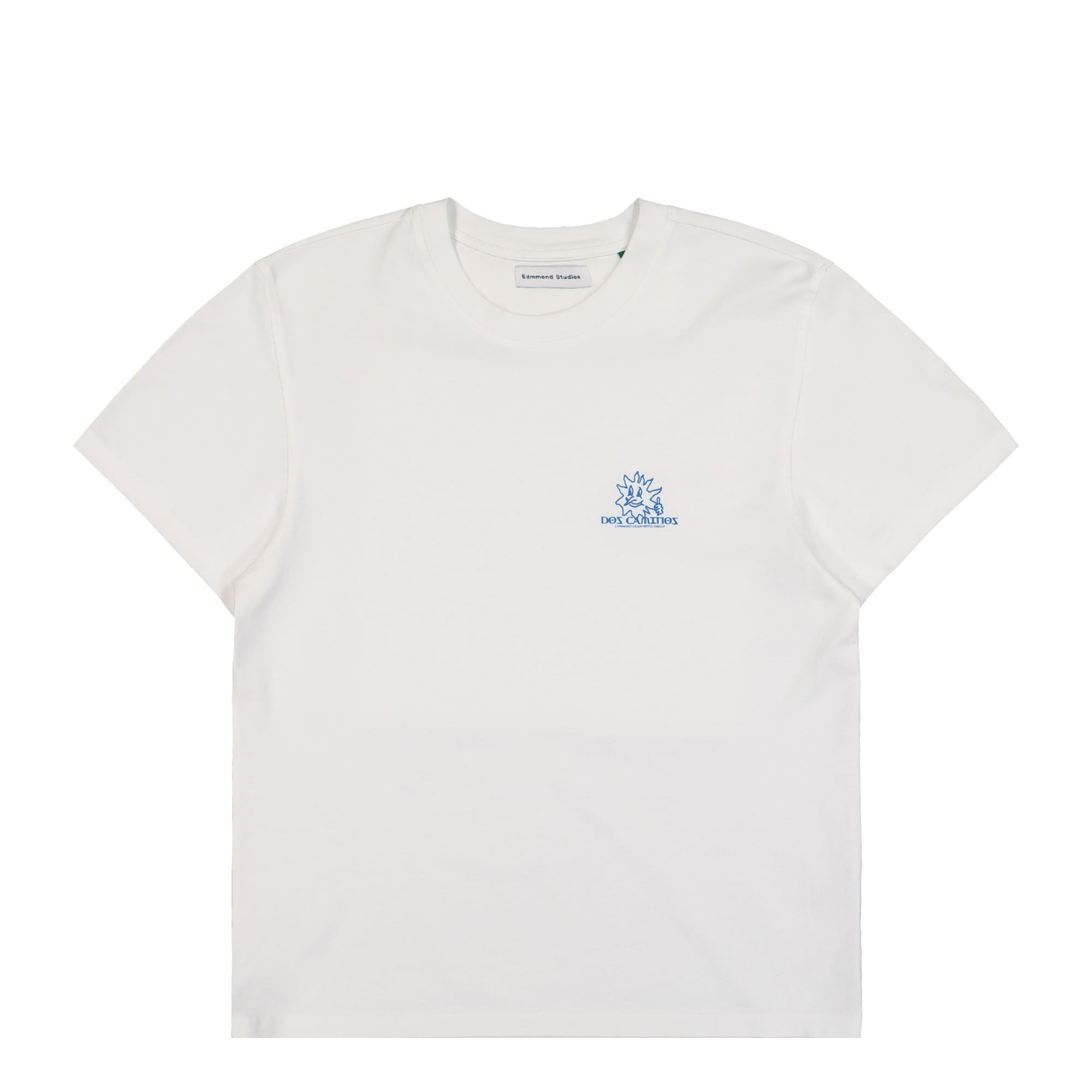 Edmmond Studios Dos Caminos T-Shirt Plain White T-Shirts 125-30-23000 | Overkill