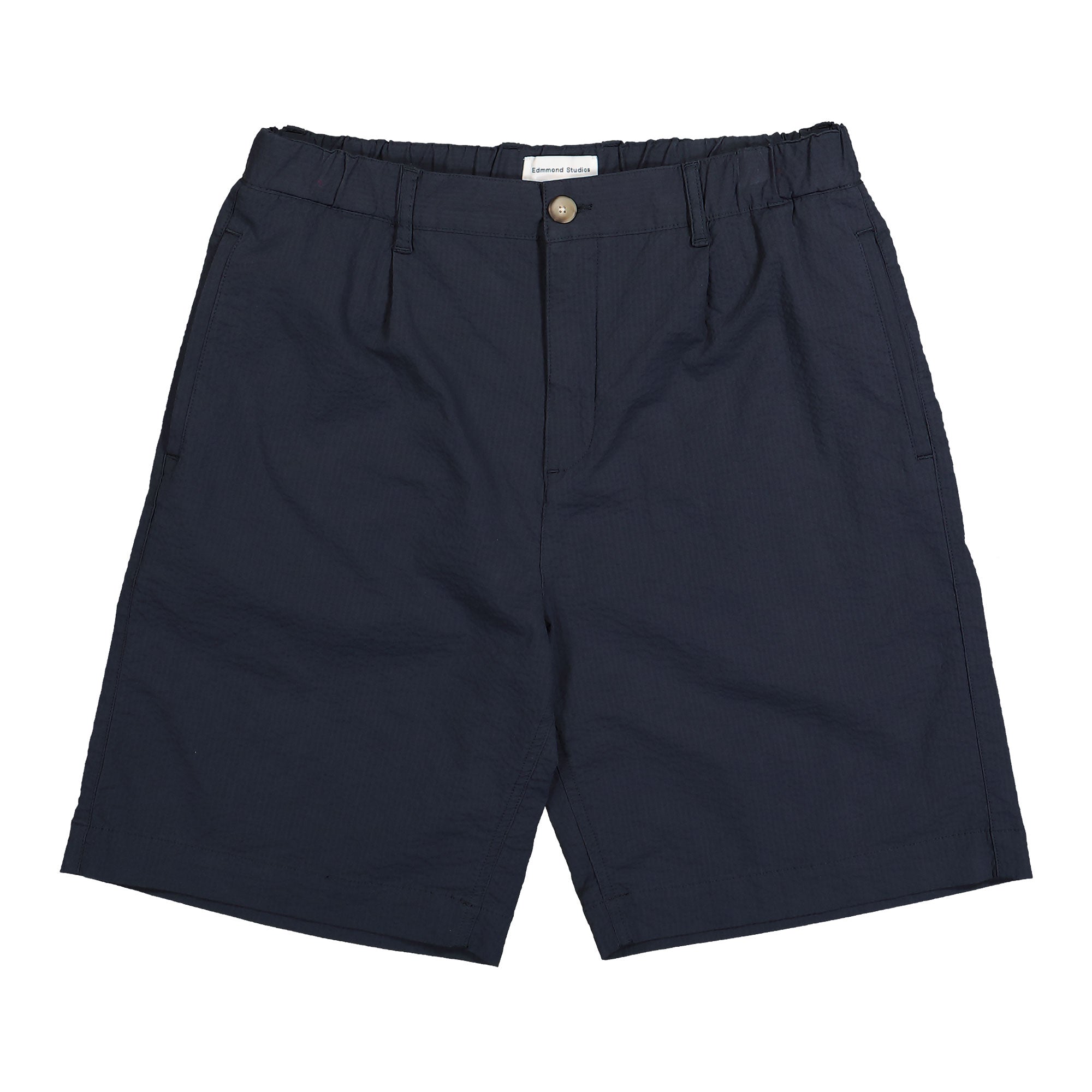 Edmmond Studios Travis Short Pants Plain Navy Shorts 125-55-02590 | Overkill