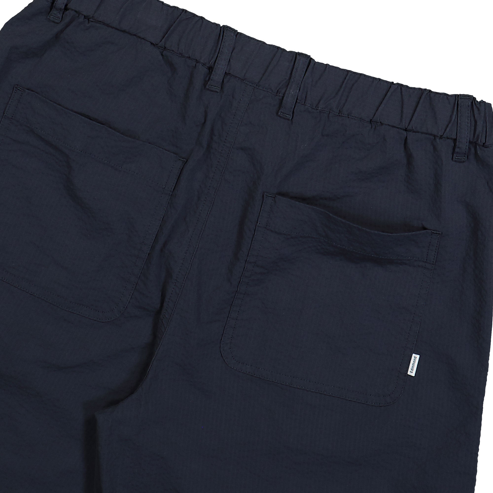 Edmmond Studios Travis Short Pants Plain Navy Shorts Detail view 1 | Overkill
