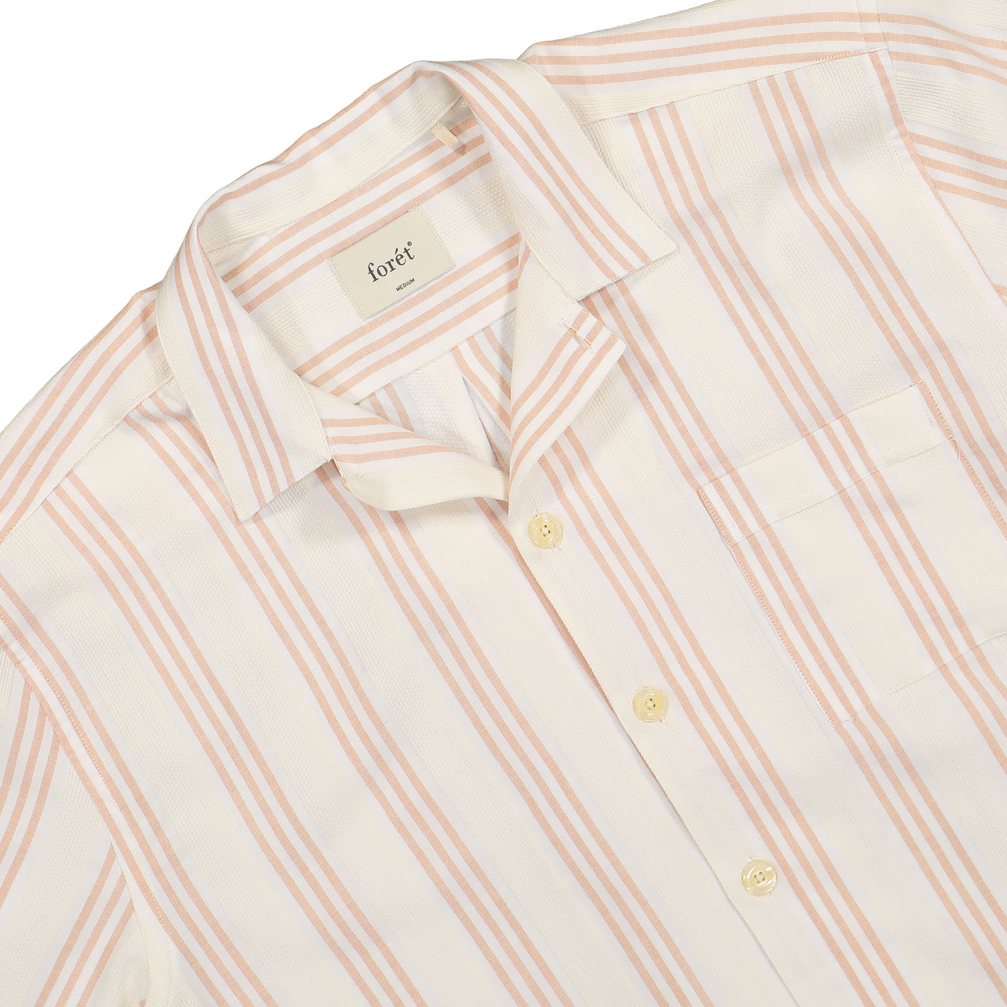 Forét Twig Shirt Cloud / Sandstone Shirts Close-up | Overkill