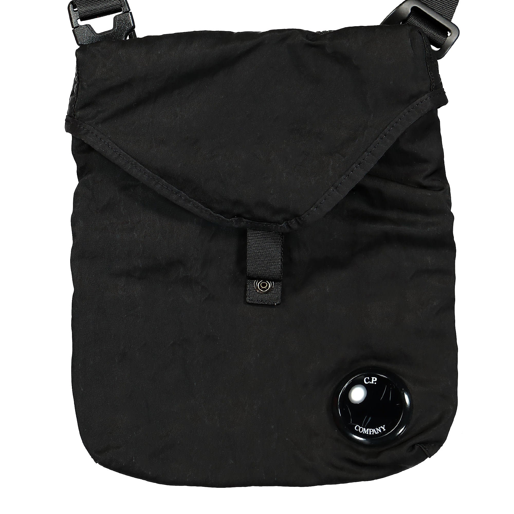 C.P. Company Nylon B Crossbody Bag Black Shoulder & Cross Body Bags 12CMAC008A-005269G 999 | Overkill