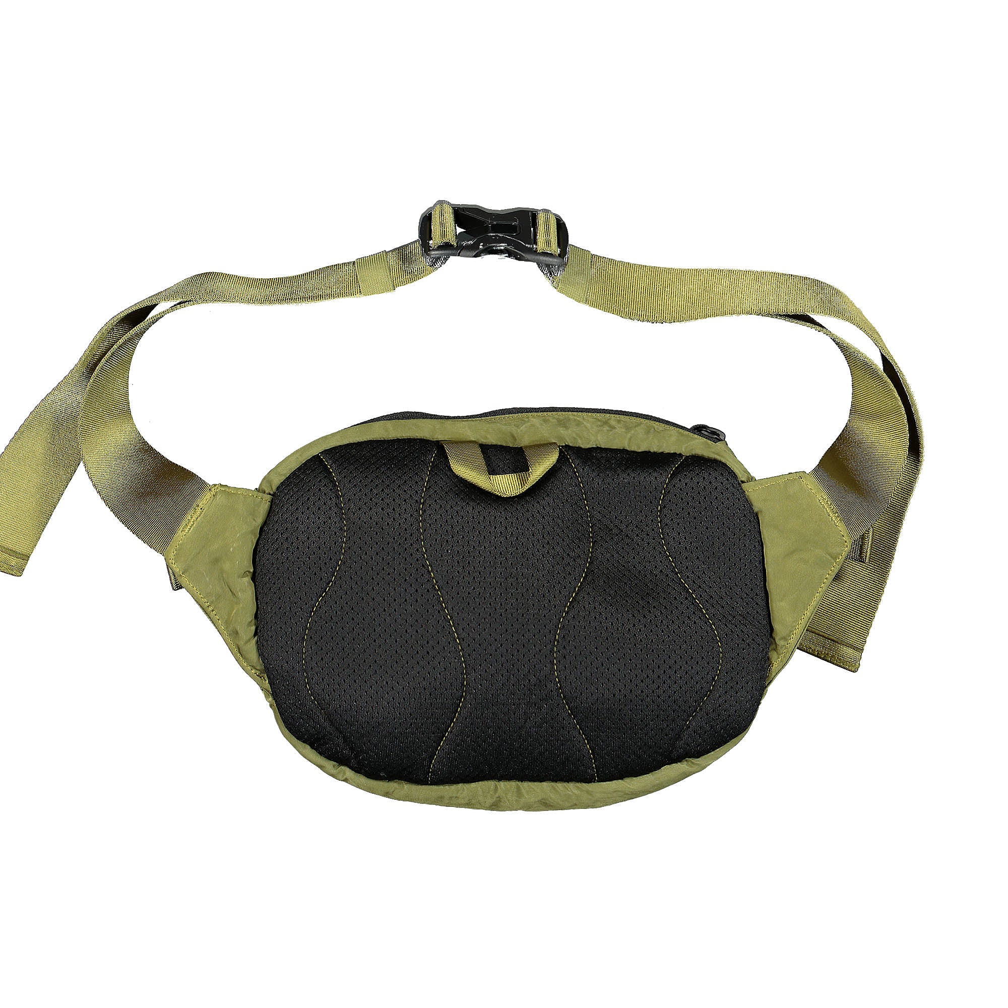 C.P. Company Nylon B Crossbody Pack Green Moss Shoulder & Cross Body Bags Close-up | Overkill