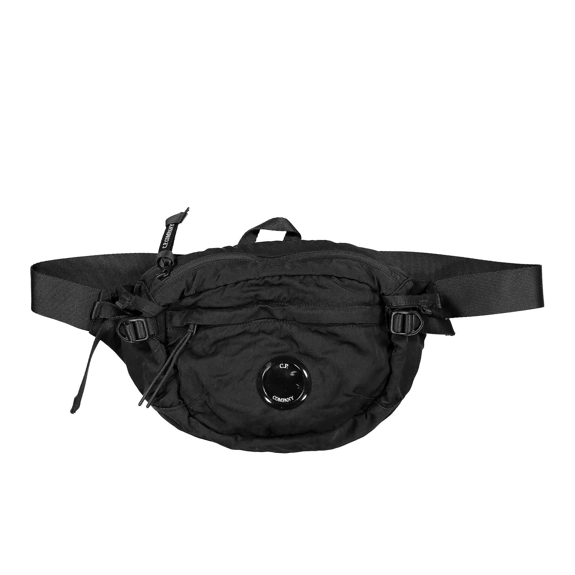 C.P. Company Nylon B Crossbody Pack Black Shoulder & Cross Body Bags 12CMAC112A-005269G 999 | Overkill