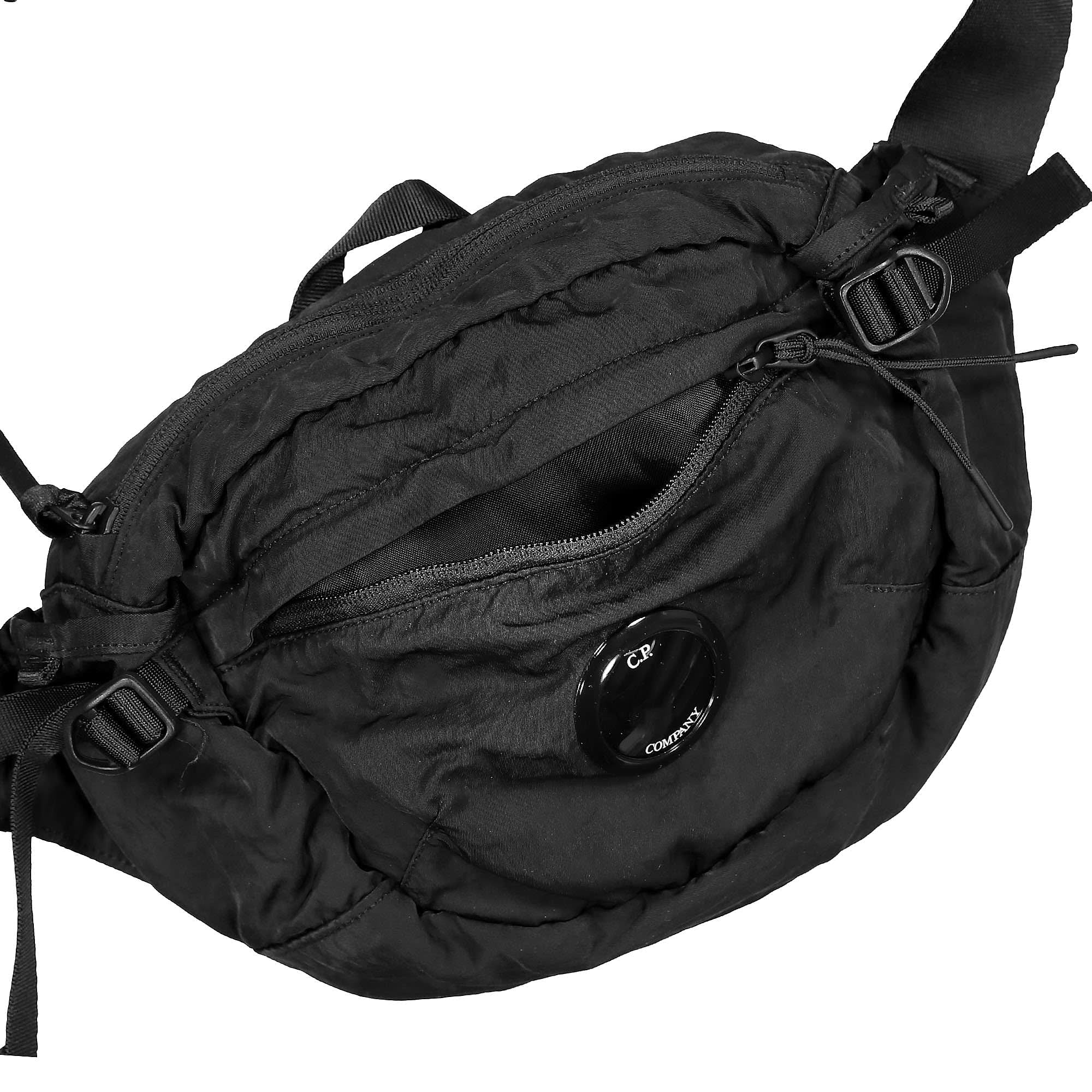 C.P. Company Nylon B Crossbody Pack Black Shoulder & Cross Body Bags Material | Overkill