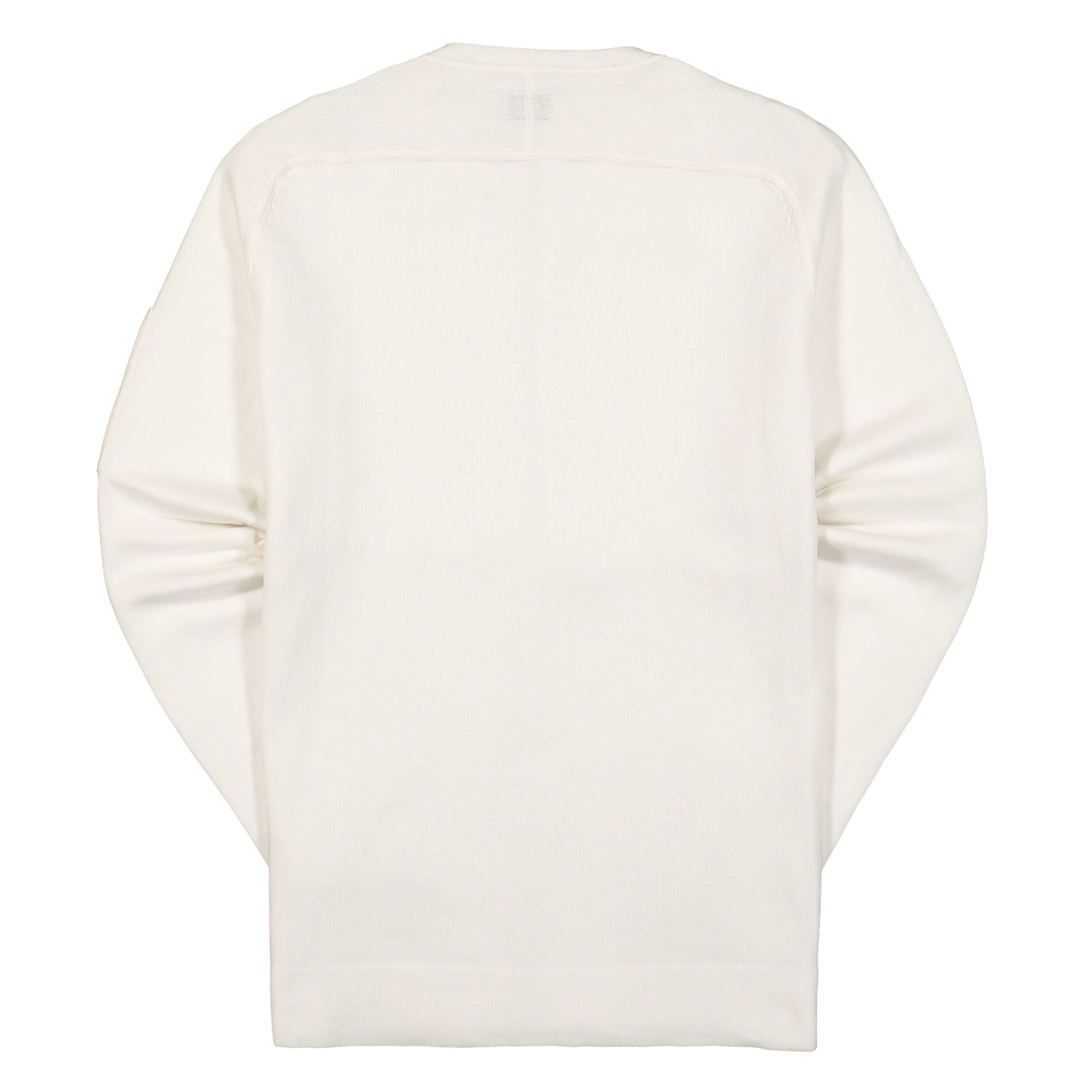 C.P. Company Sea Island Crew Neck Knit Gauze White Sweatshirts Material | Overkill