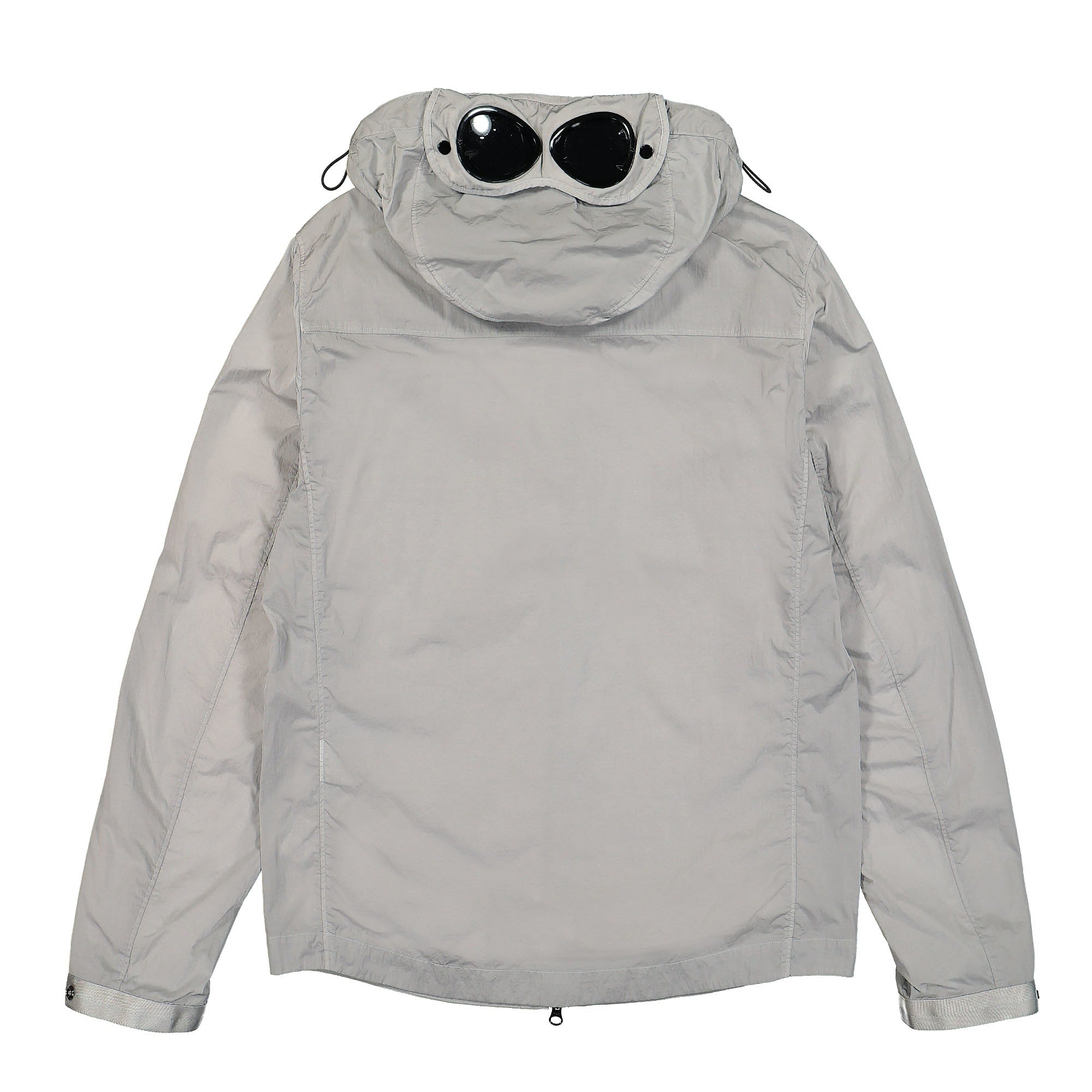 C.P. Company Chrome-R Detachable Goggle Hood Overshirt Griffin Grey Windbreaker Material | Overkill