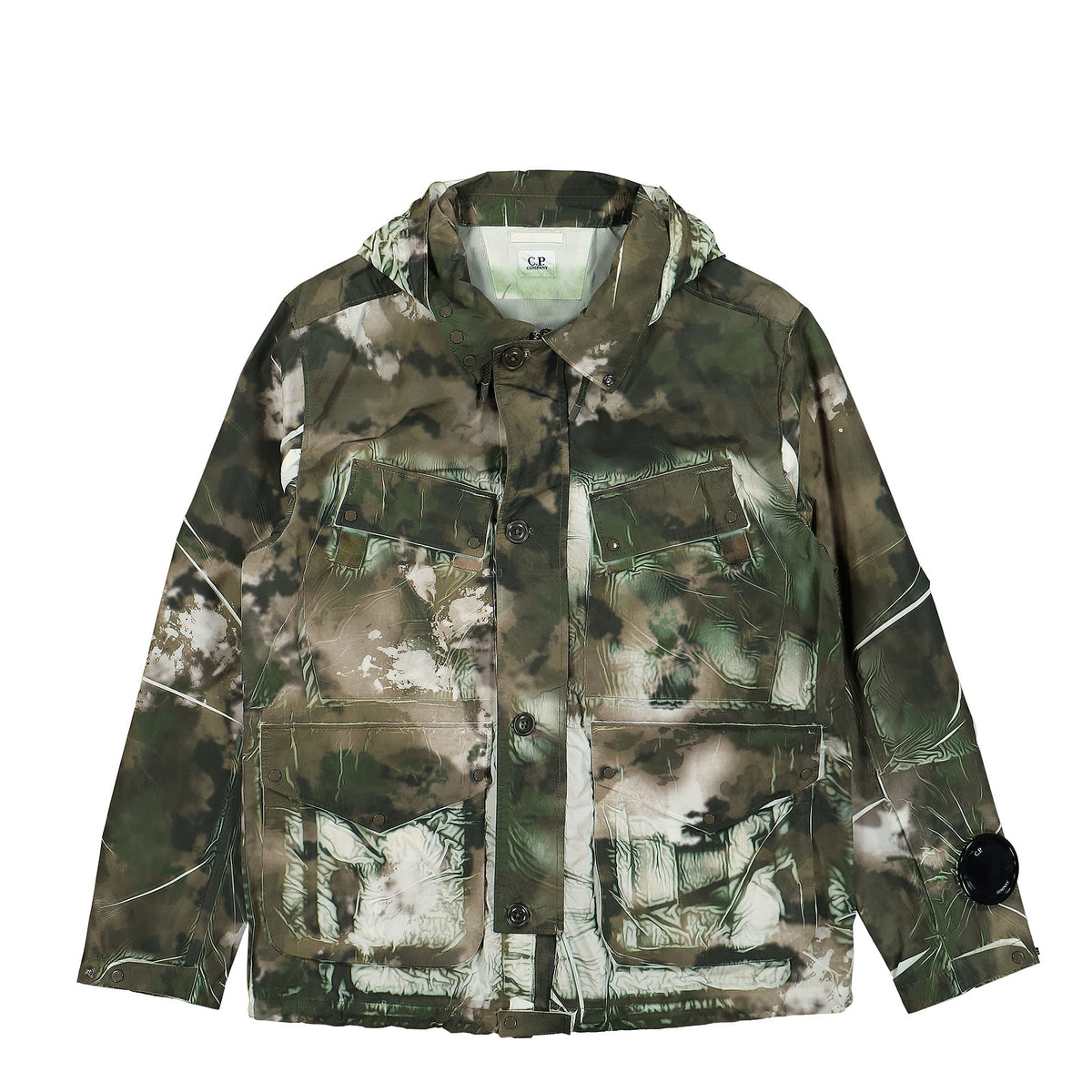 C.P. Company Tracery La Mille Jacket Burnt Olive Jackets 12CMOW260A-005990P 660 | Overkill