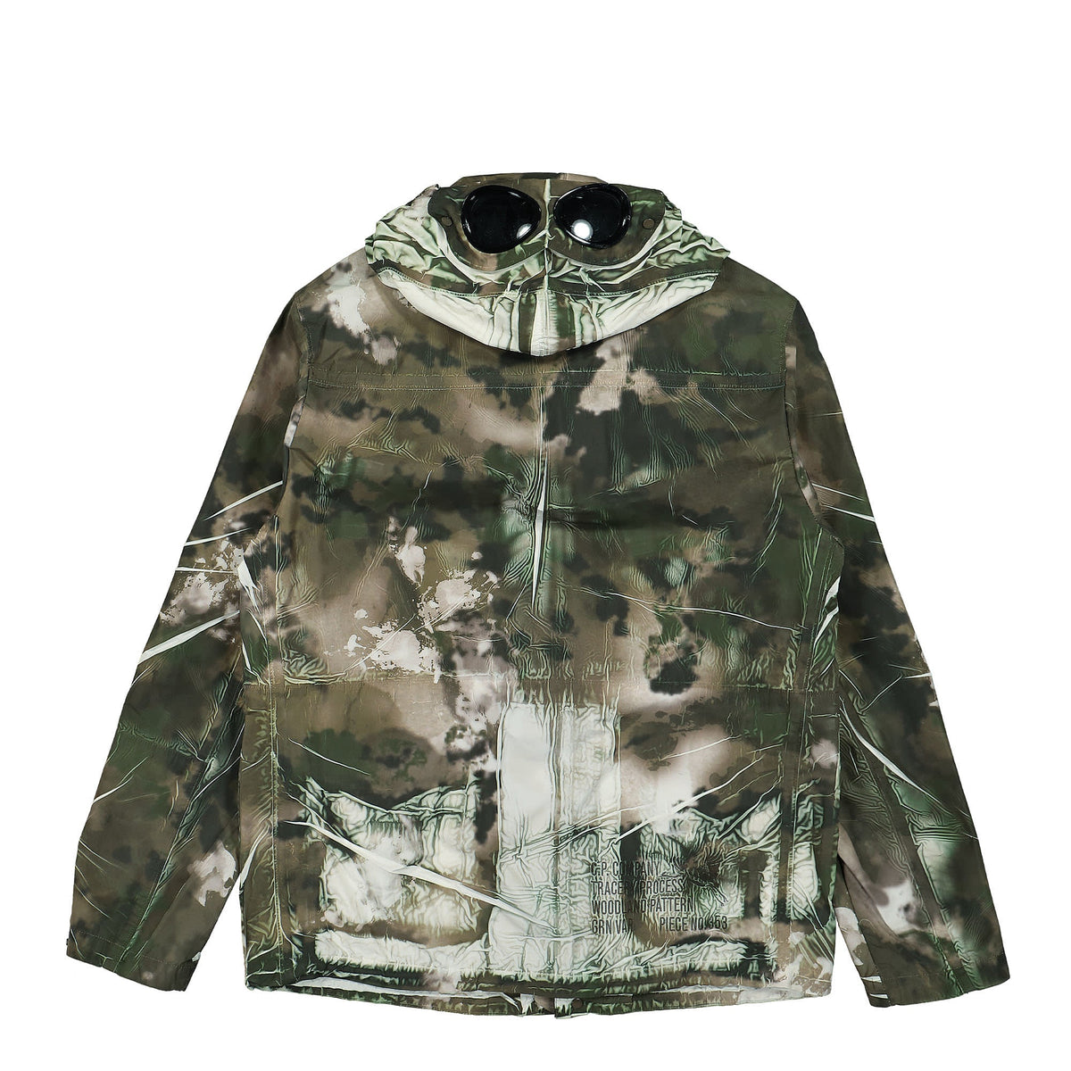 C.P. Company Tracery La Mille Jacket Burnt Olive Jackets Material | Overkill