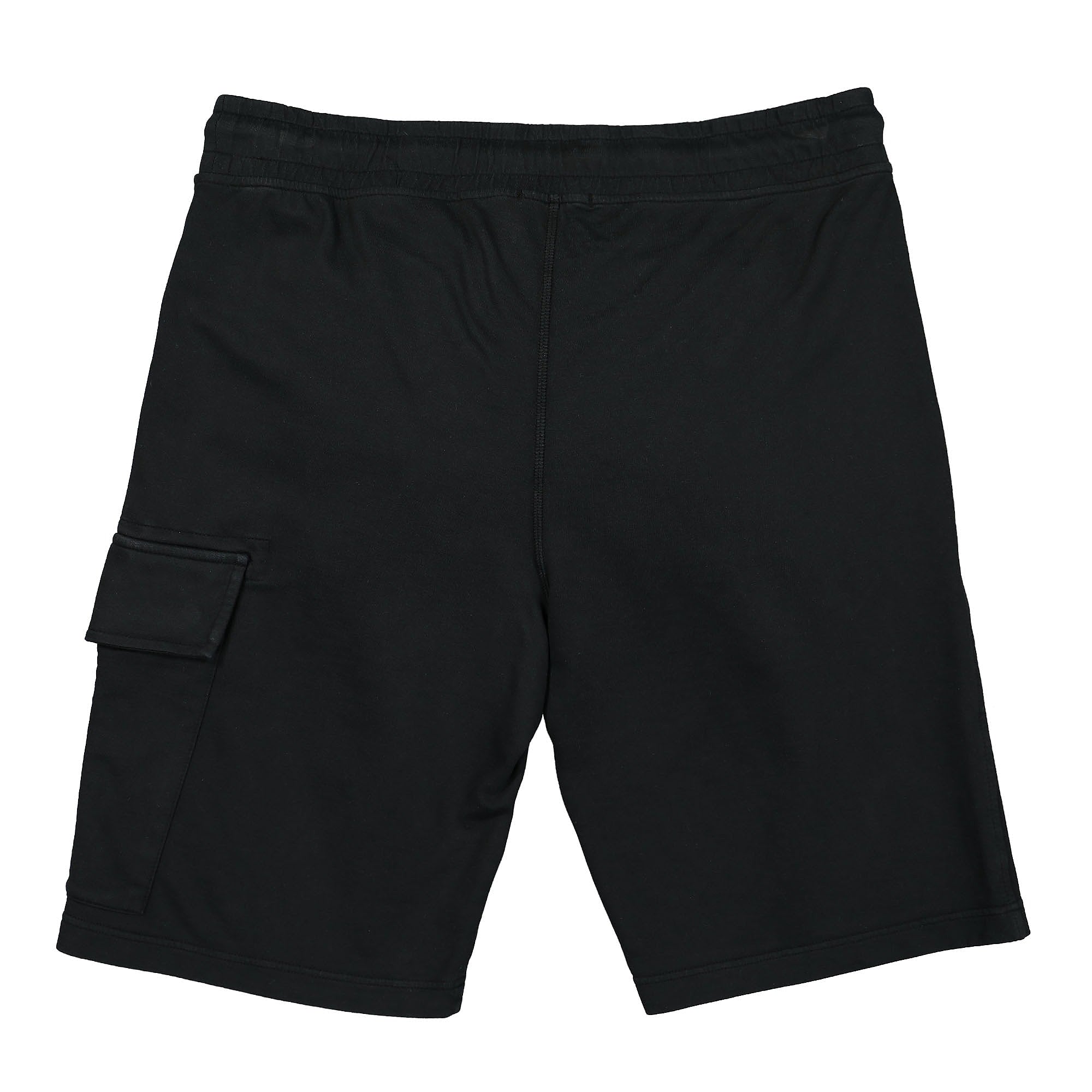 C.P. Company Light Fleece Cargo Shorts Black Shorts Material | Overkill