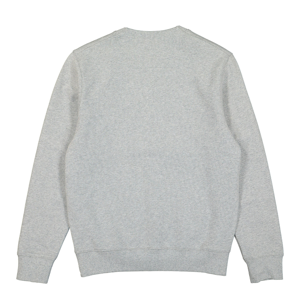 C.P. Company Diagonal Raised Fleece Logo Sweatshirt Grey Melange Sweatshirts Material | Overkill