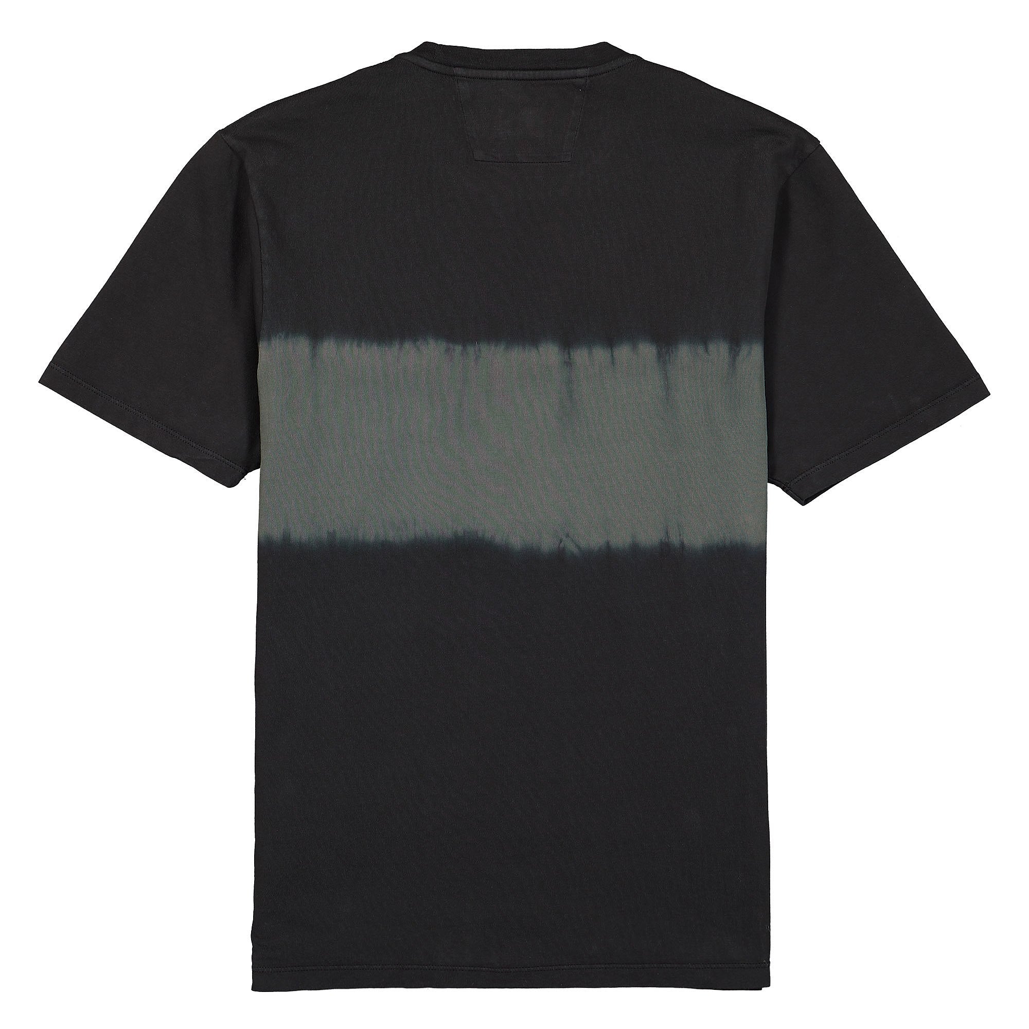 C.P. Company 24/1 Jersey Tie-Dye Logo T-Shirt Black T-Shirts Material | Overkill