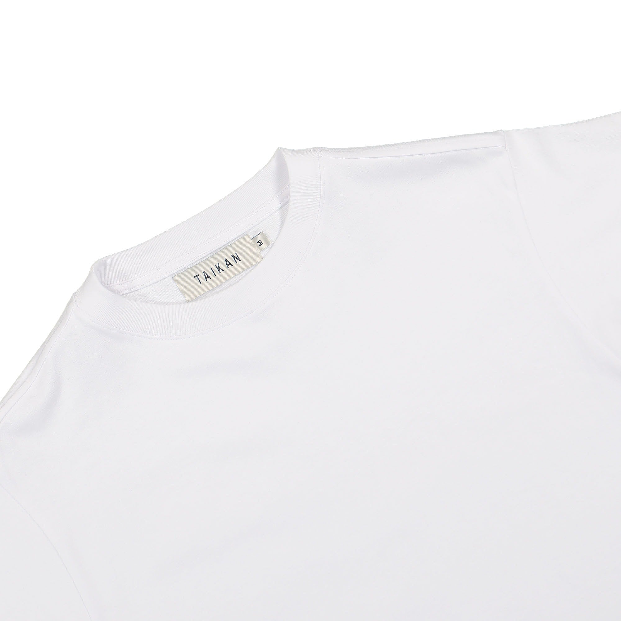 Taikan Everything Plain Tee White T-Shirts Close-up | Overkill