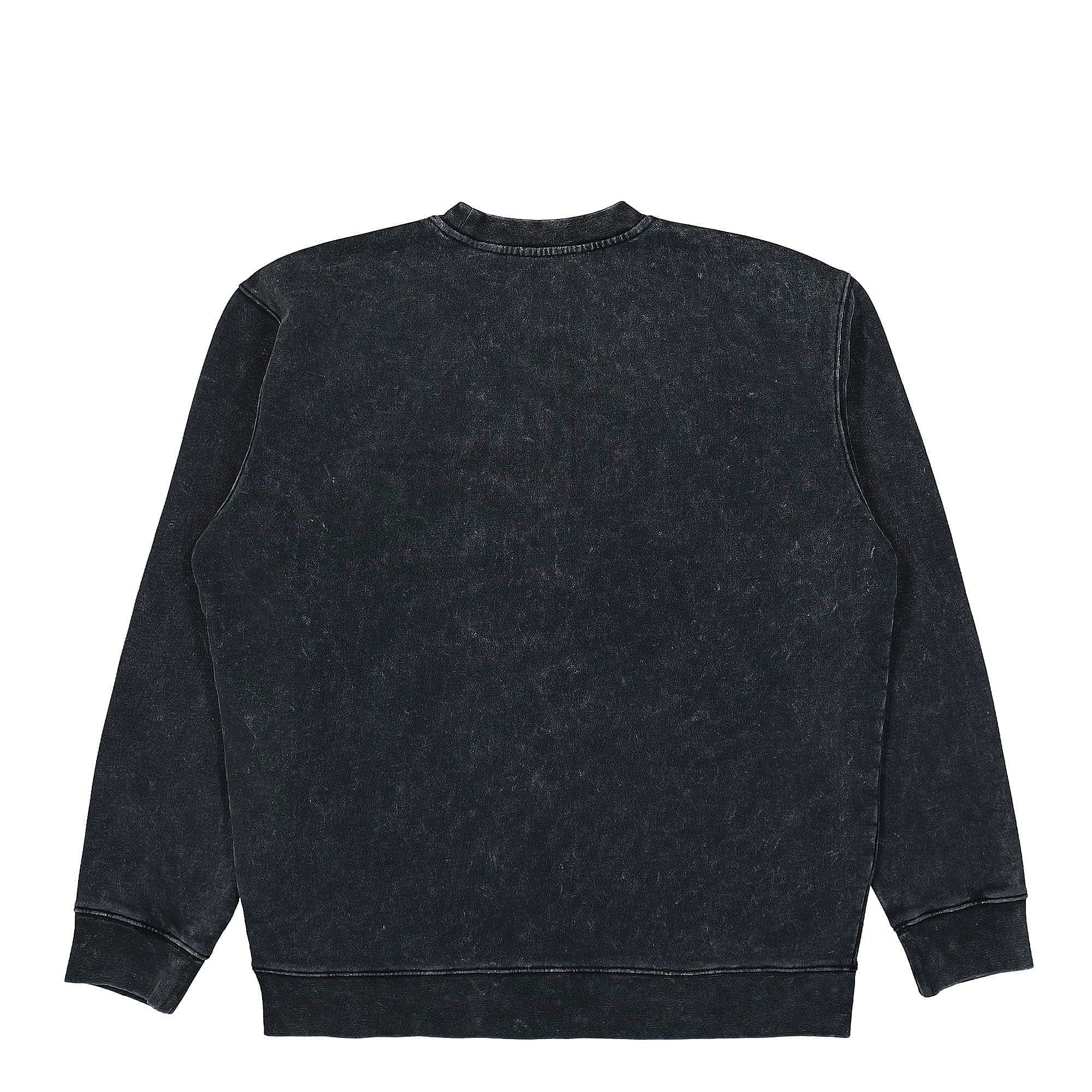 Taikan Everything Plain Crew Black Acid Sweatshirts Material | Overkill