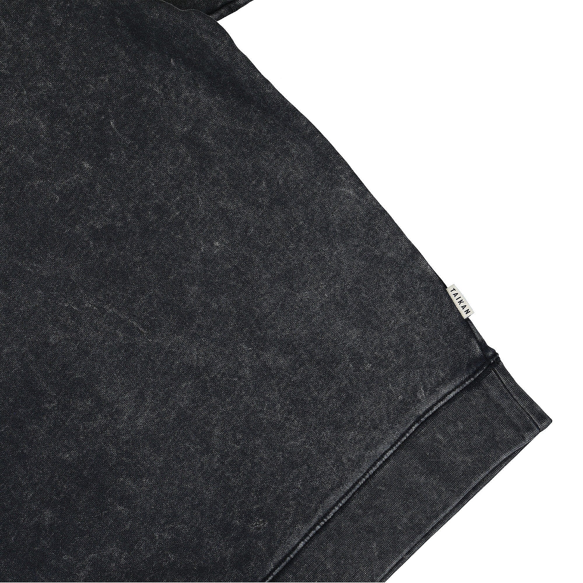 Taikan Everything Plain Crew Black Acid Sweatshirts Detailfoto | Overkill