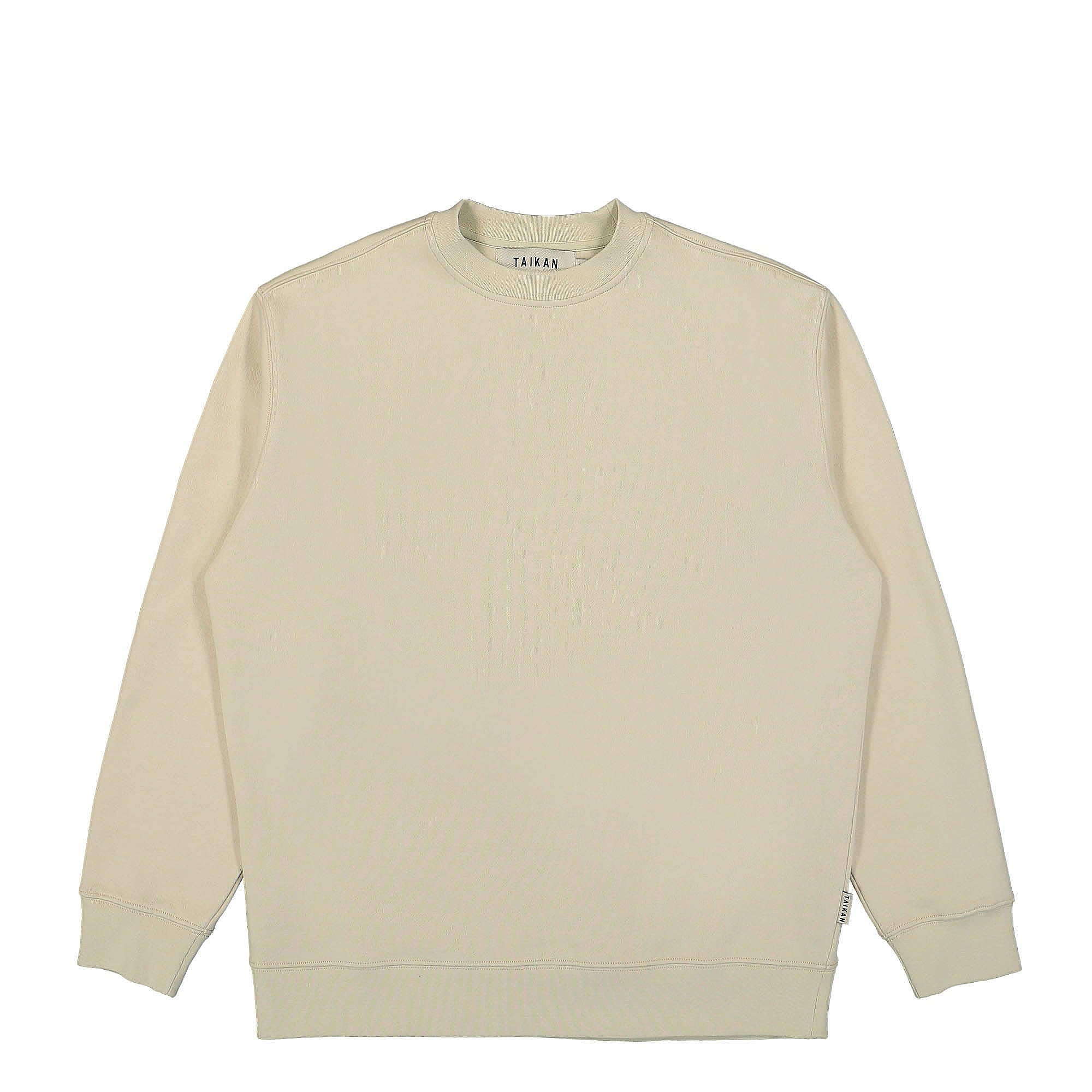 Taikan Everything Plain Crew Cream Sweatshirts 1306001.CRM | Overkill