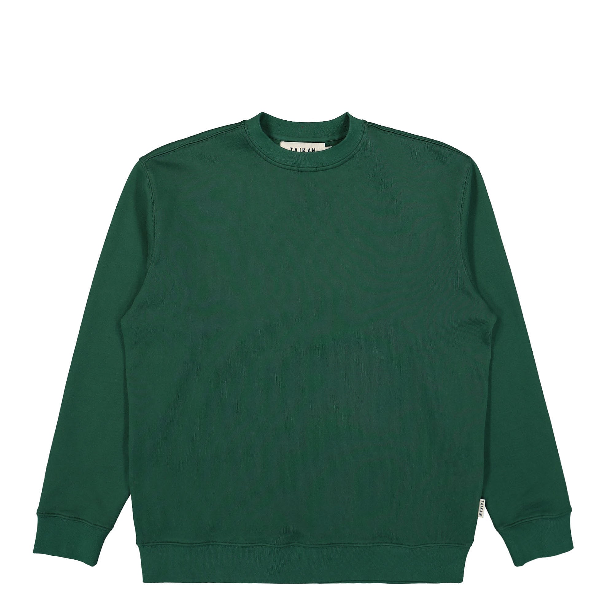 Taikan Everything Plain Crew Forest Green Sweatshirts 1306001.FGN | Overkill