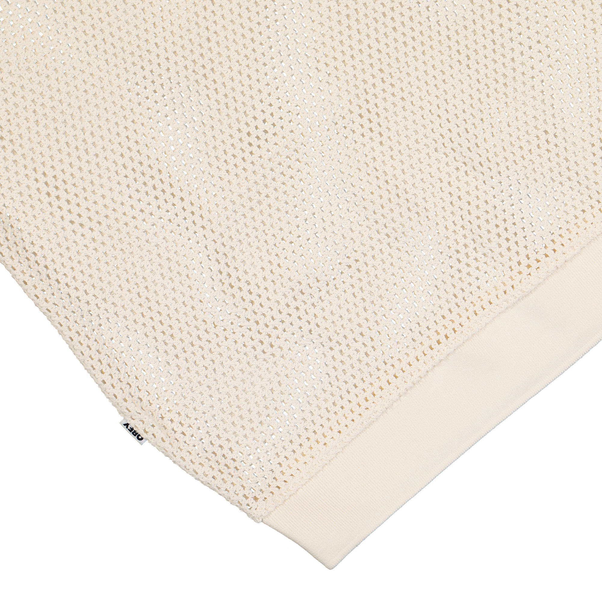 Obey Rolling Button-Up Polo SS Unbleached Polo Shirts Detailfoto | Overkill