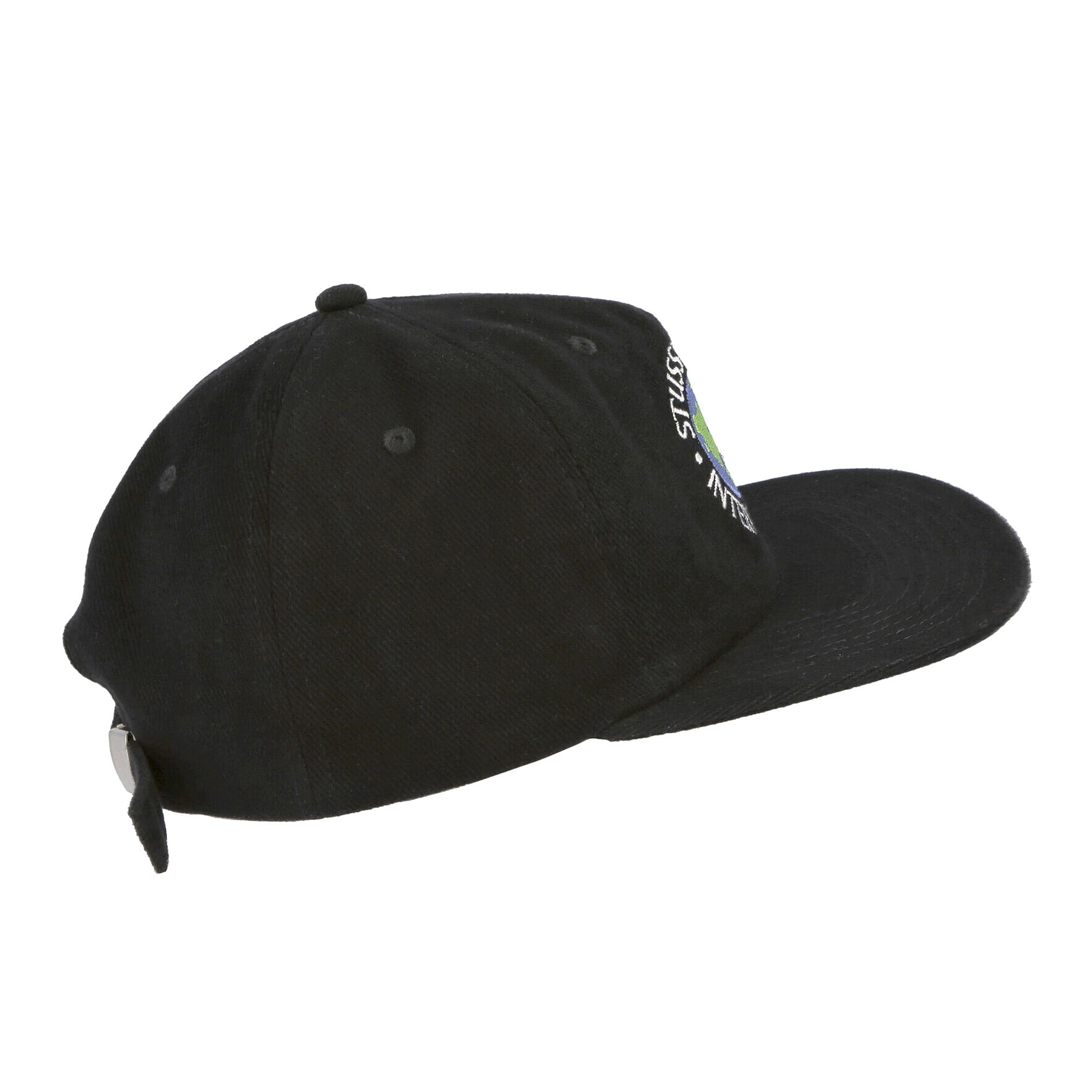 Stussy Utopia Strapback Cap Black Caps Close-up | Overkill