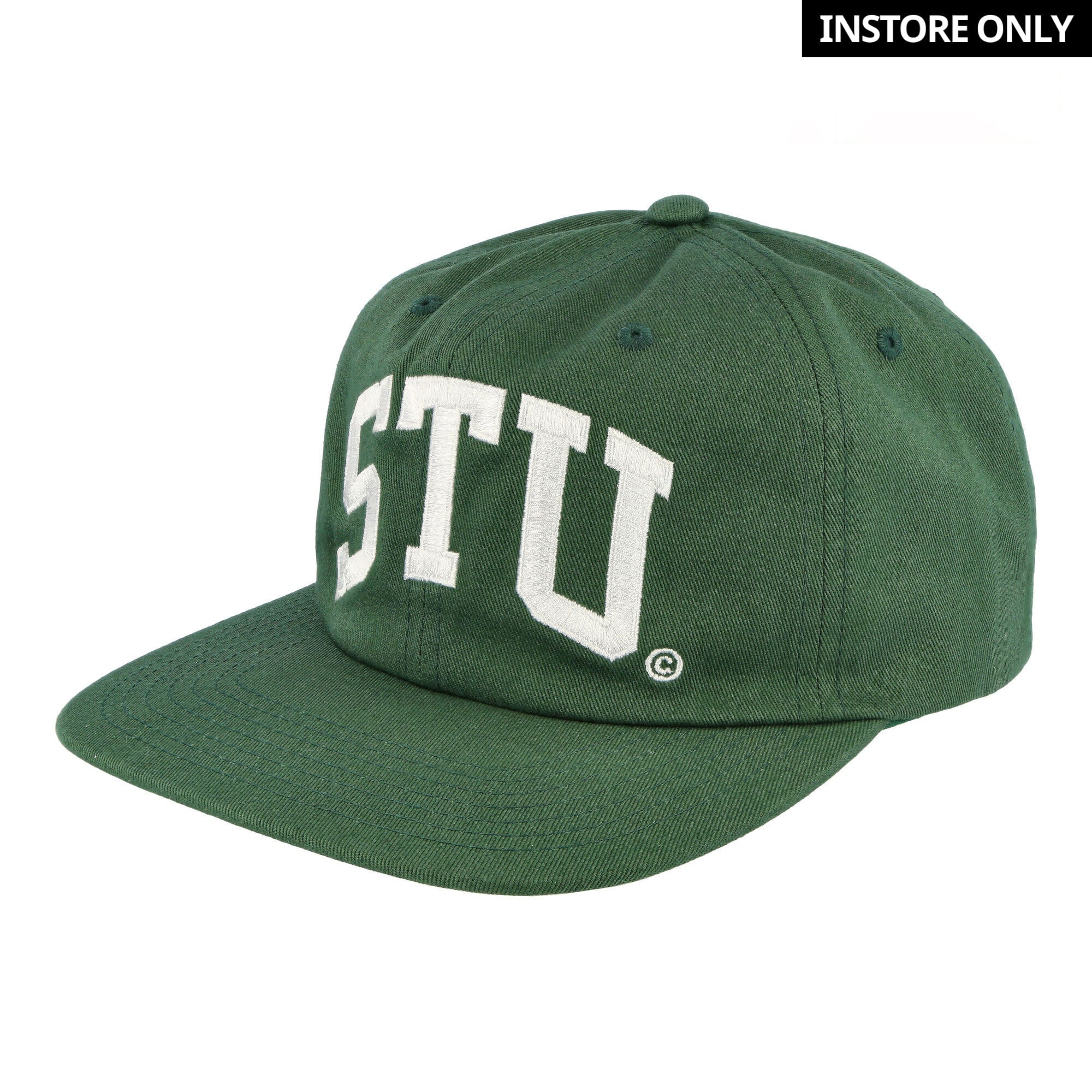 Stussy Stu Arch Strapback Cap Forest Caps 1311066 / 0410 / Forest | Overkill