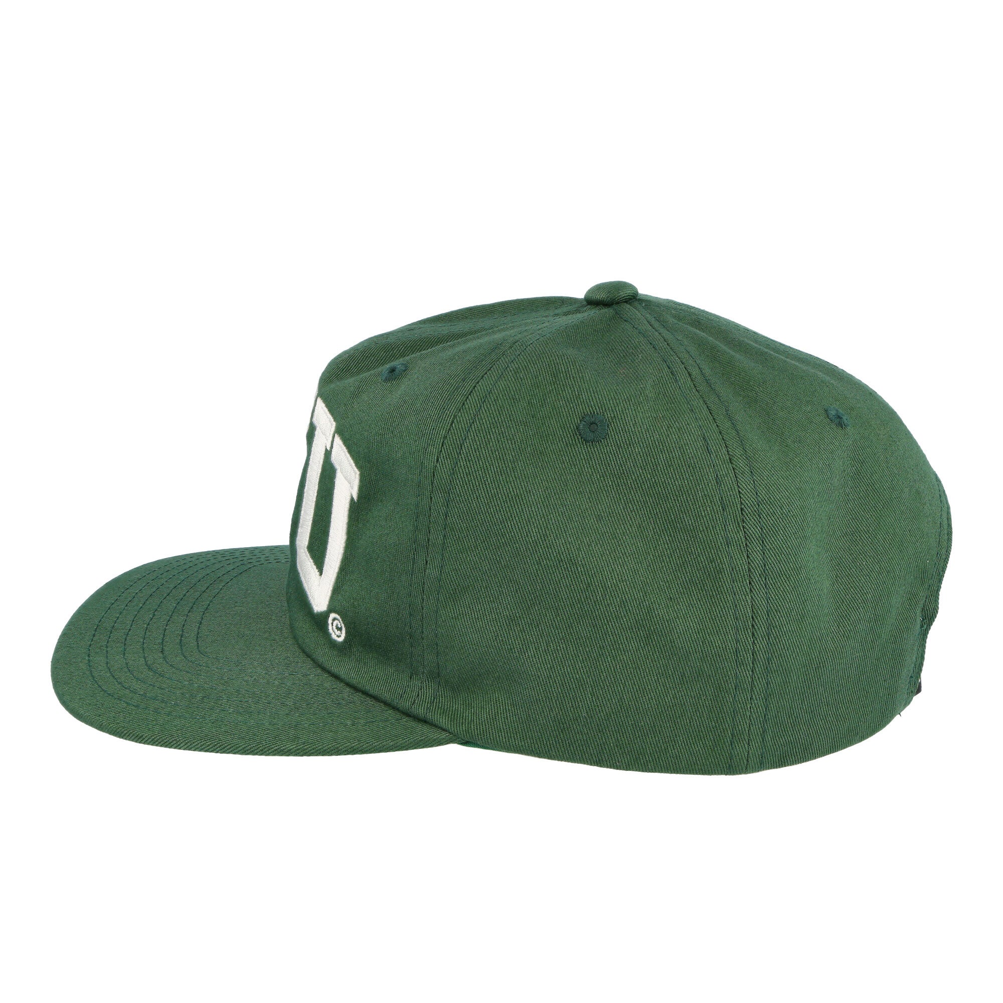 Stussy Stu Arch Strapback Cap Forest Caps Material | Overkill
