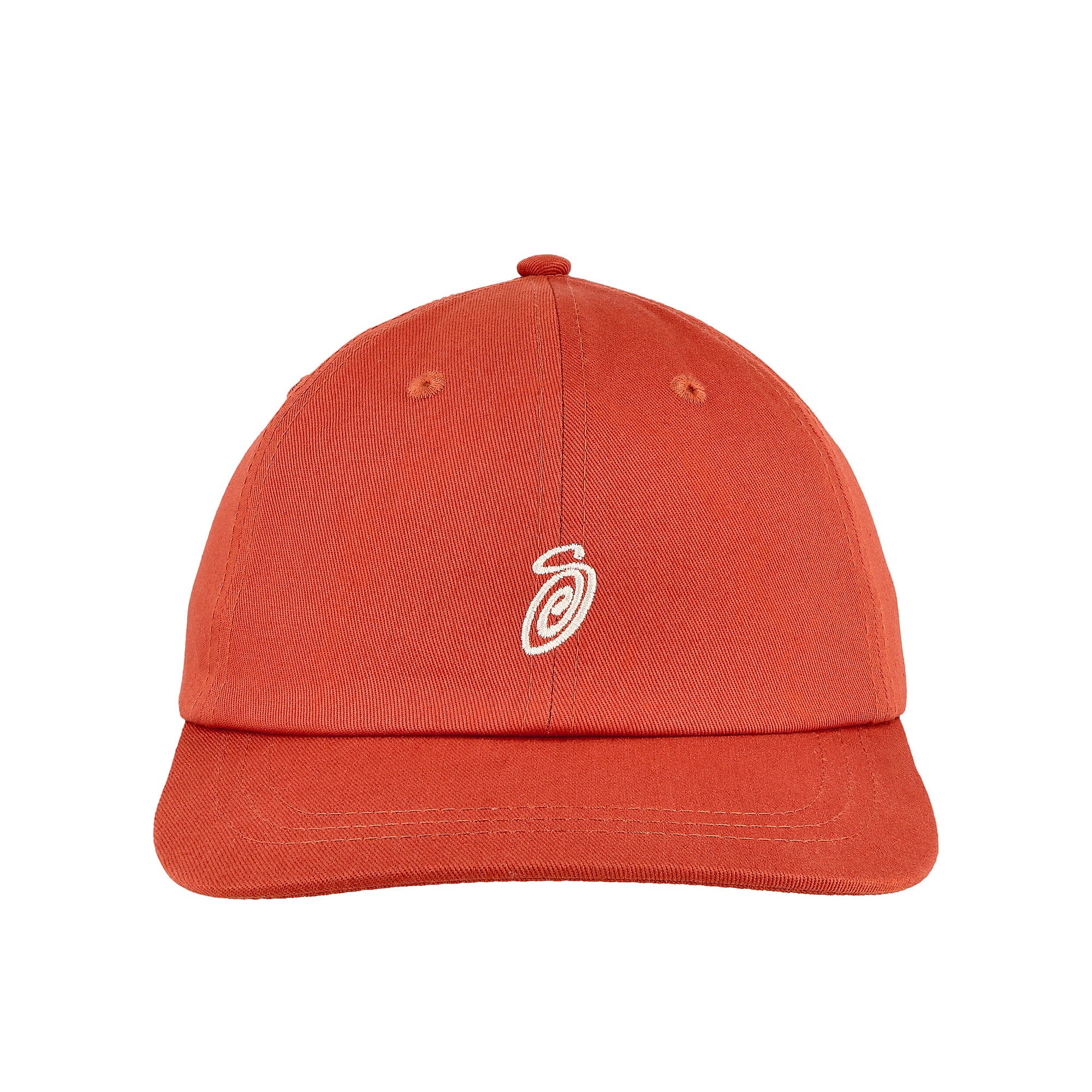 Stussy Swirl S Low Pro Cap Dark Orange Caps Detailfoto | Overkill