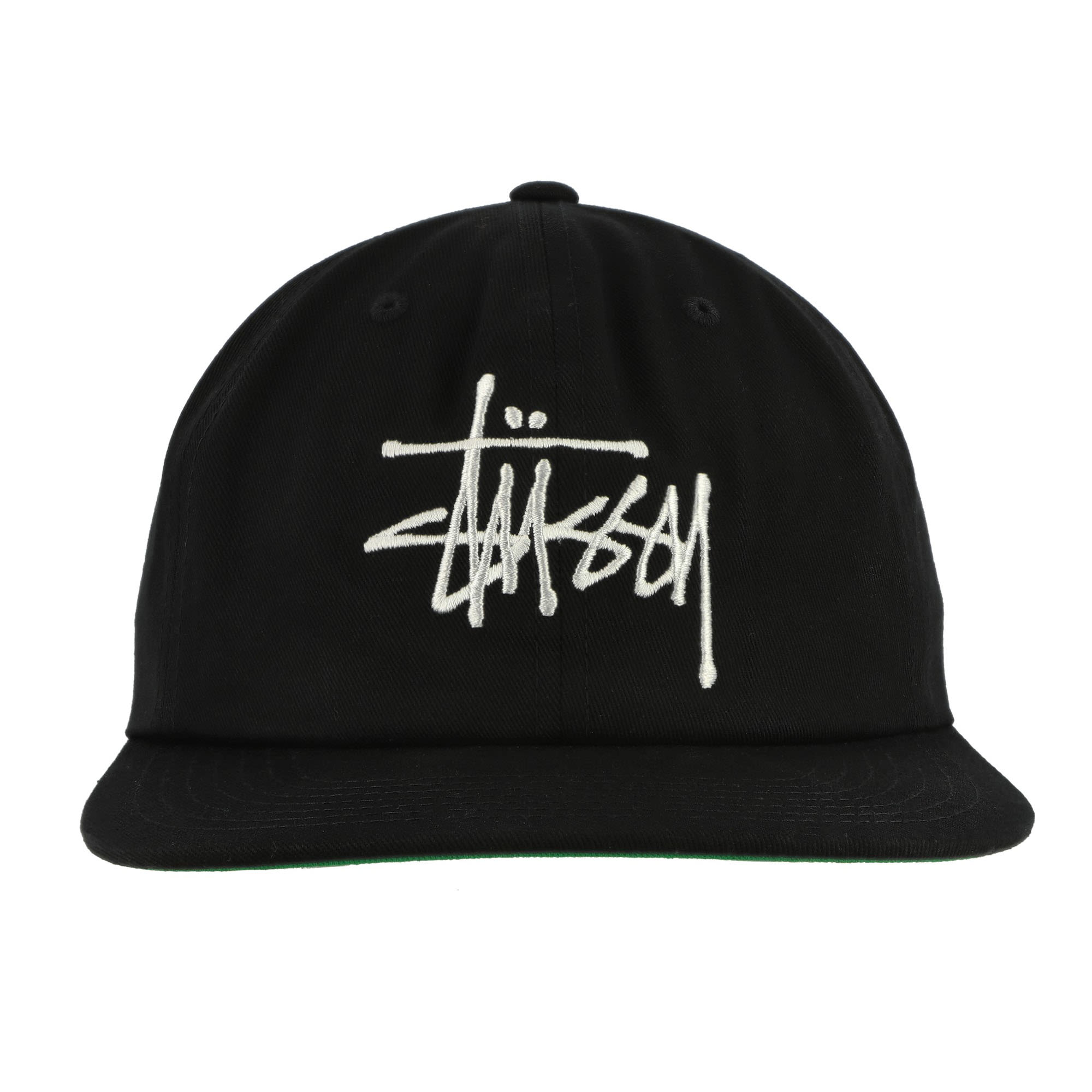 Stussy Basic Strapback Cap Black Caps Detailfoto | Overkill