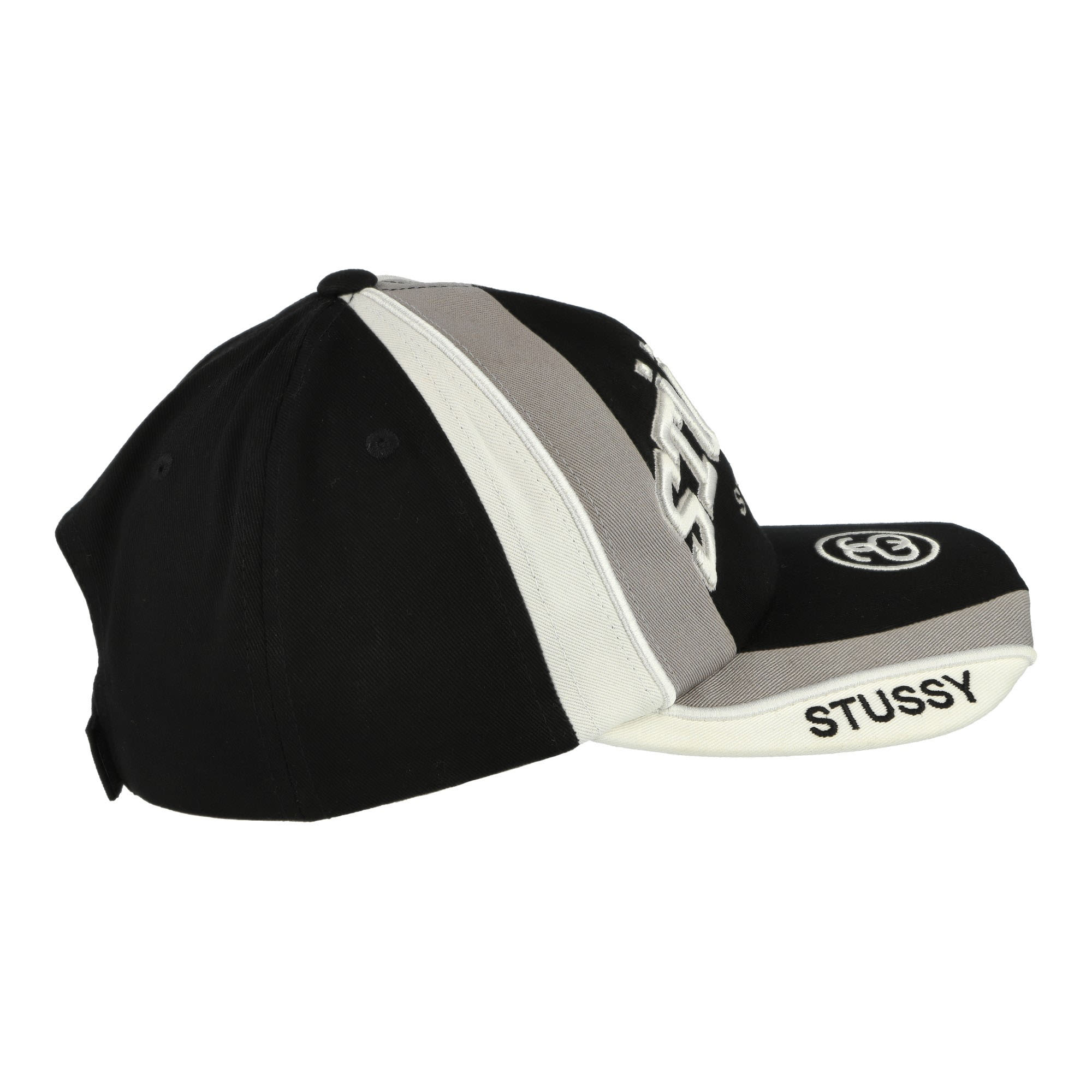 Stussy Souvenir Low Pro Cap Black Caps Close-up | Overkill