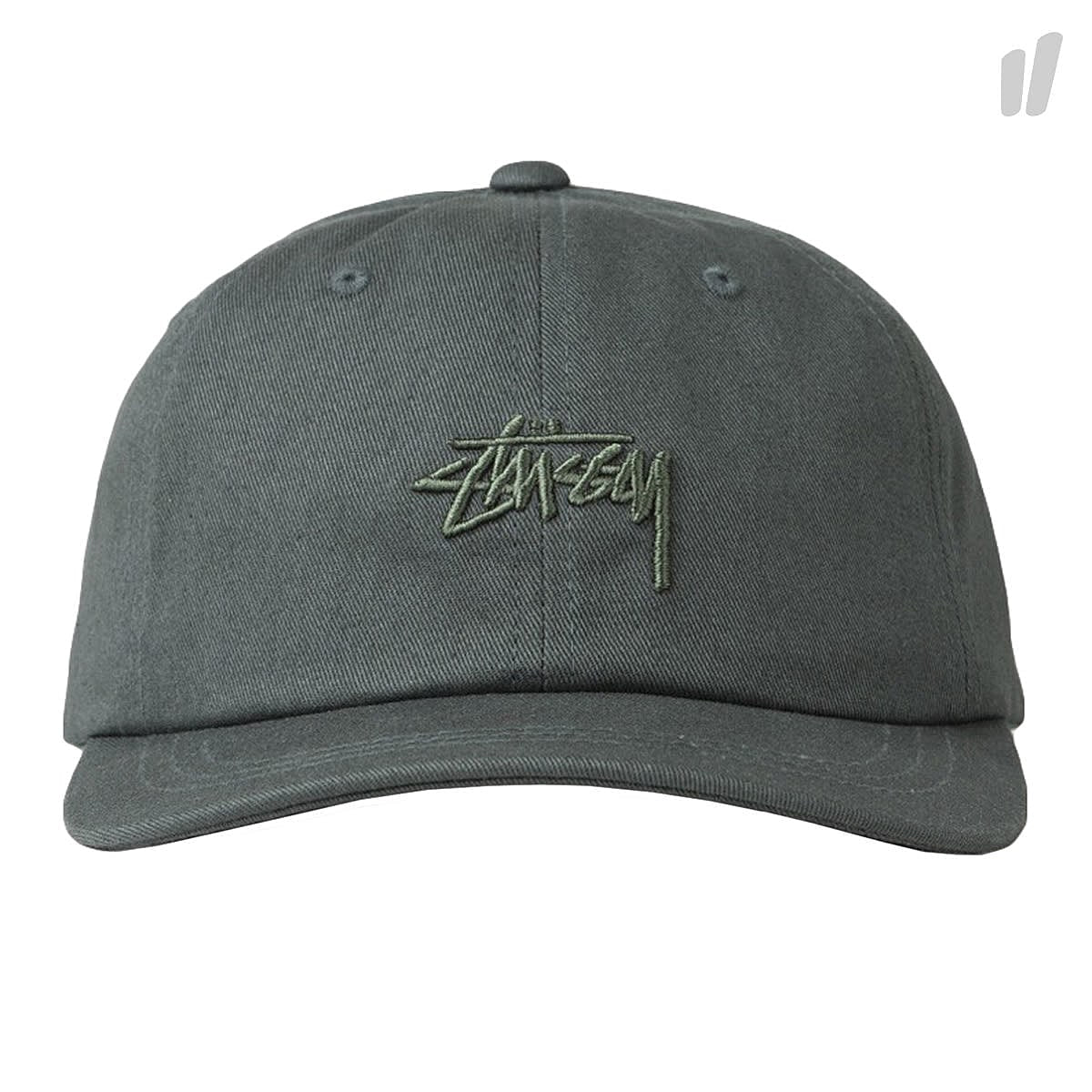 Stussy Tonal Stock Low Cap Green Caps 131676 / 0401 | Overkill