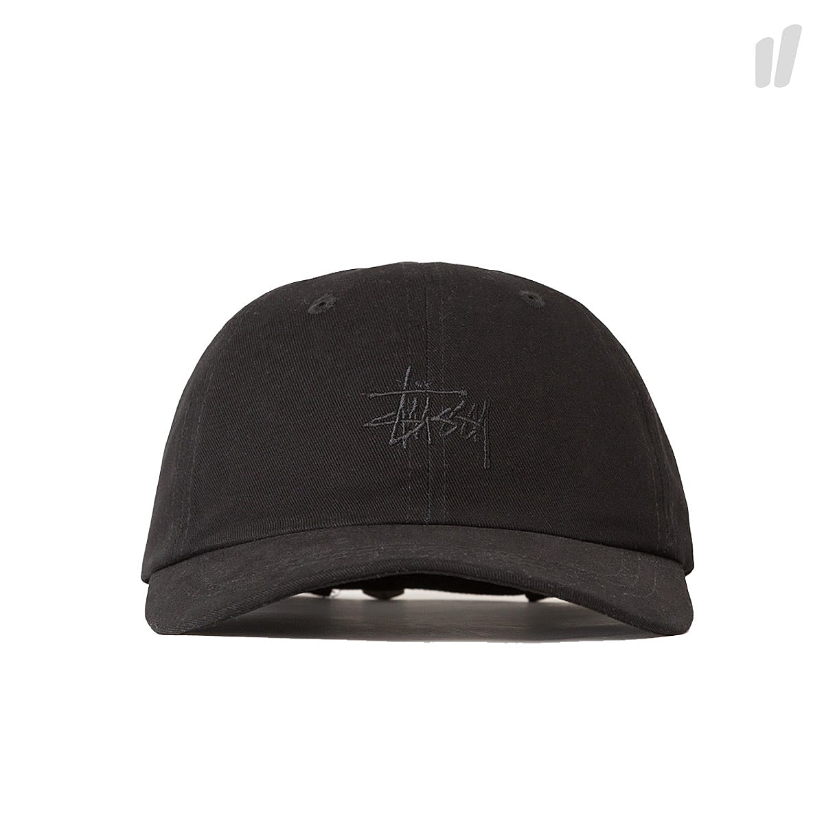 Stussy Basic Logo Low Pro Cap Black Caps 131753 / 0001 | Overkill