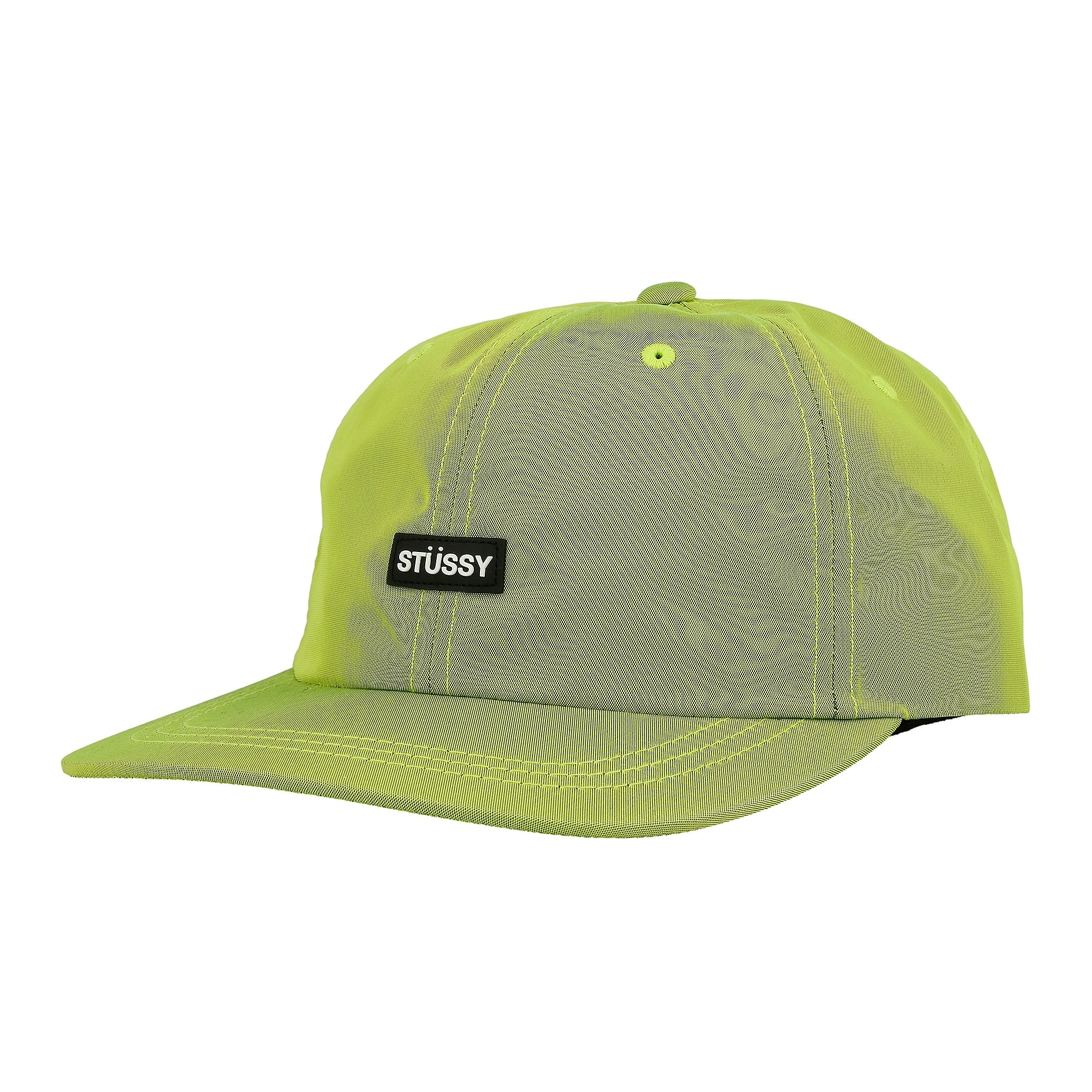 Stussy Rubber Patch Low Pro Cap Lime Caps 131862 / 0412 | Overkill