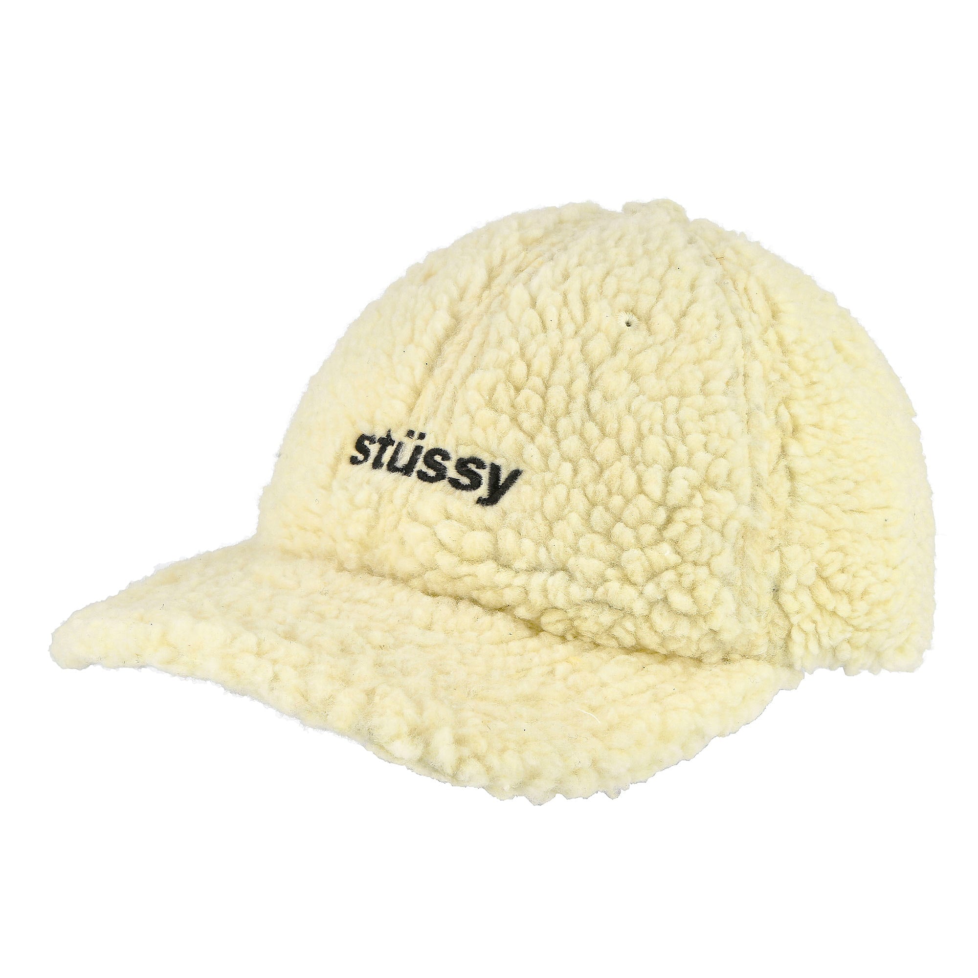 Stussy Sherpa Fleece Low Pro Cap Natural Caps 131954 / 1002 | Overkill