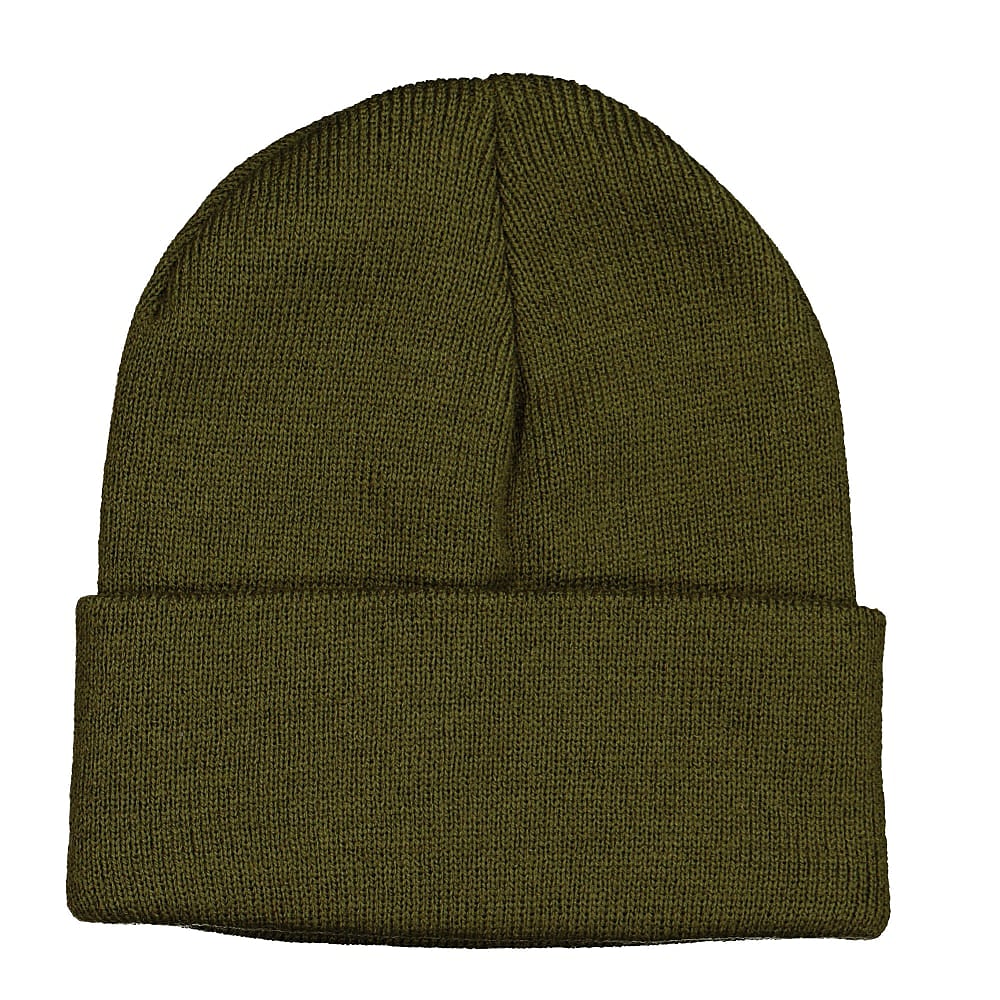 Stussy Big Stock Cuff Beanie Olive Material | Overkill