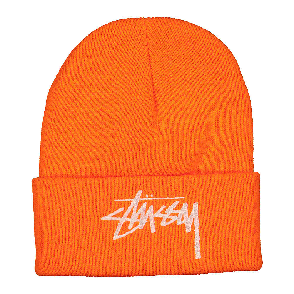 Stussy Big Stock Cuff Beanie Orange Beanies 1321004 / 0602 | Overkill
