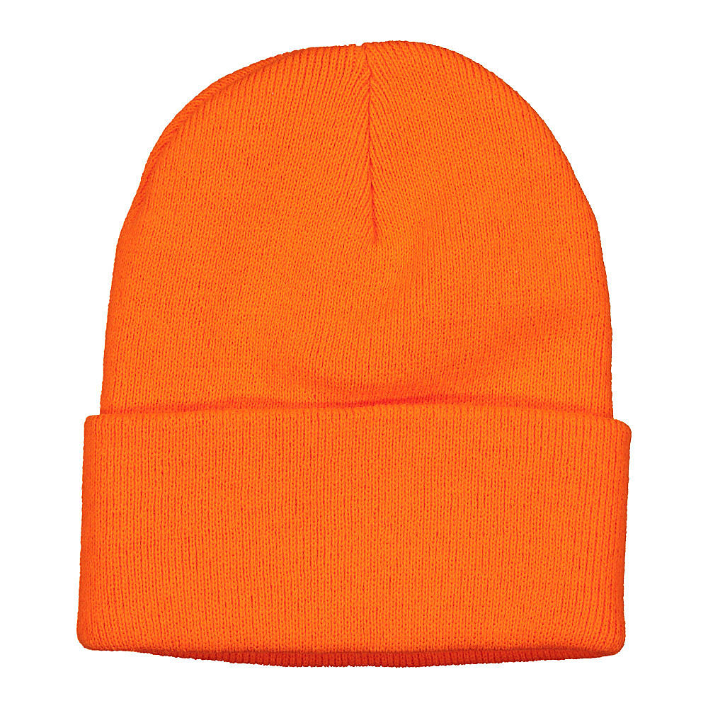 Stussy Big Stock Cuff Beanie Orange Beanies Material | Overkill