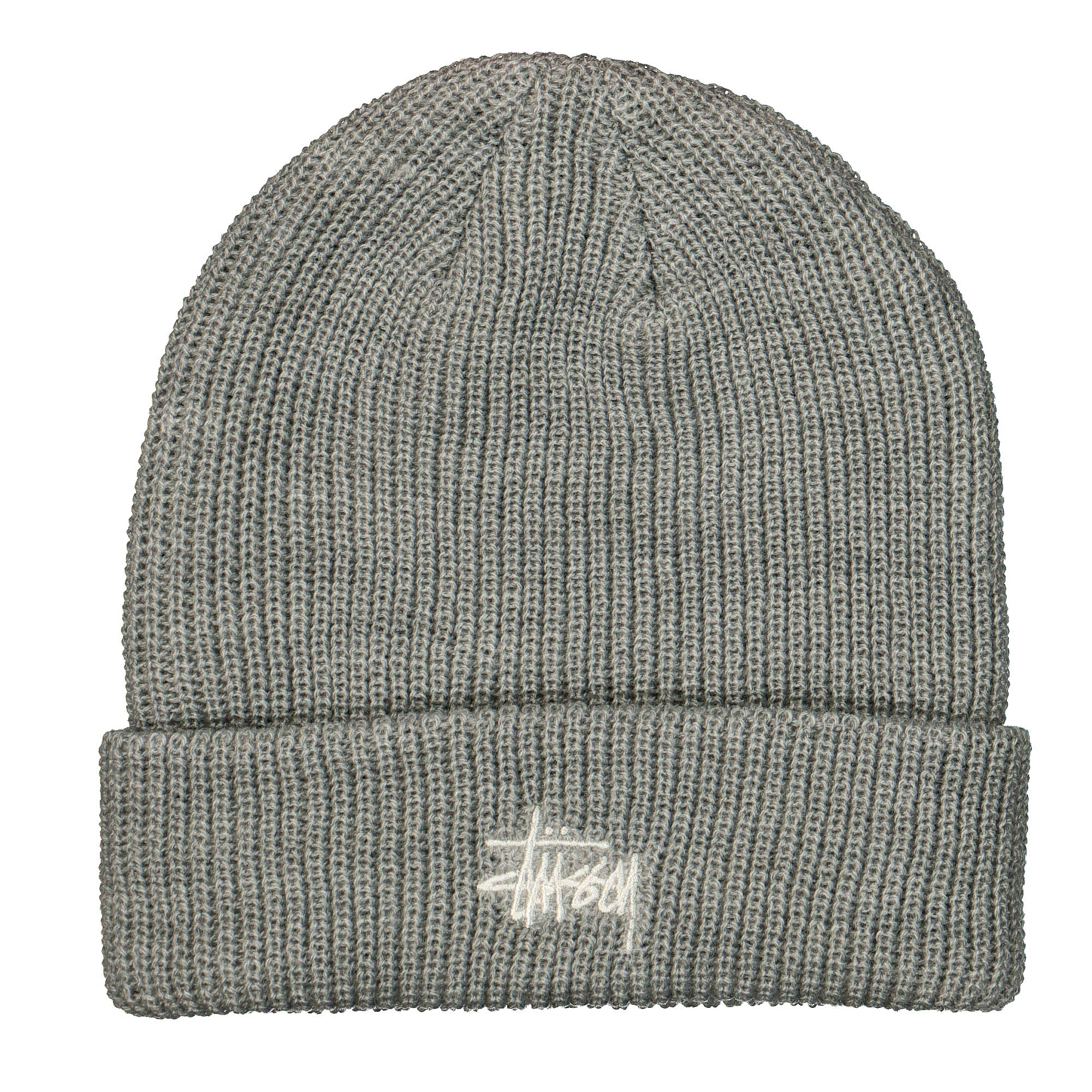Stussy Basic Cuff Beanie Grey Heather Beanies 1321007 / 0009 | Overkill