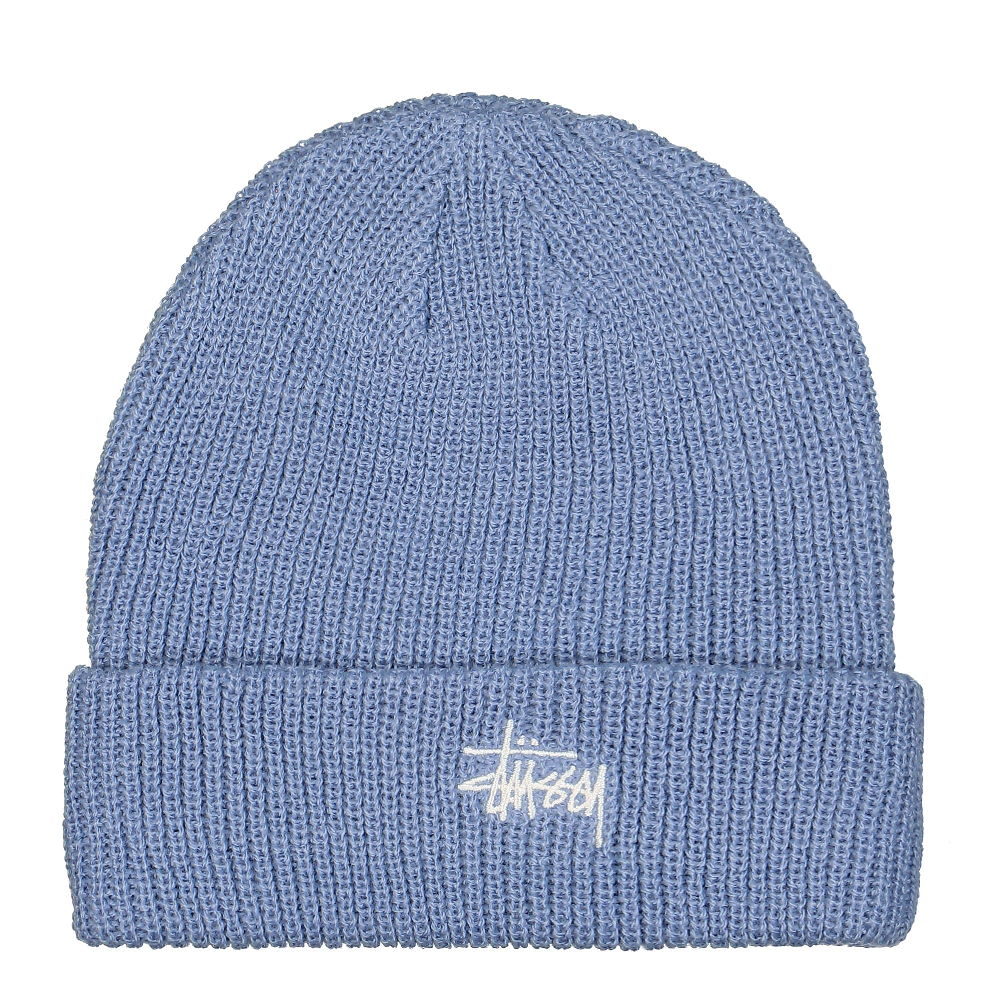Stussy Basic Cuff Beanie Powder Blue Beanies 1321019 / 0830 | Overkill