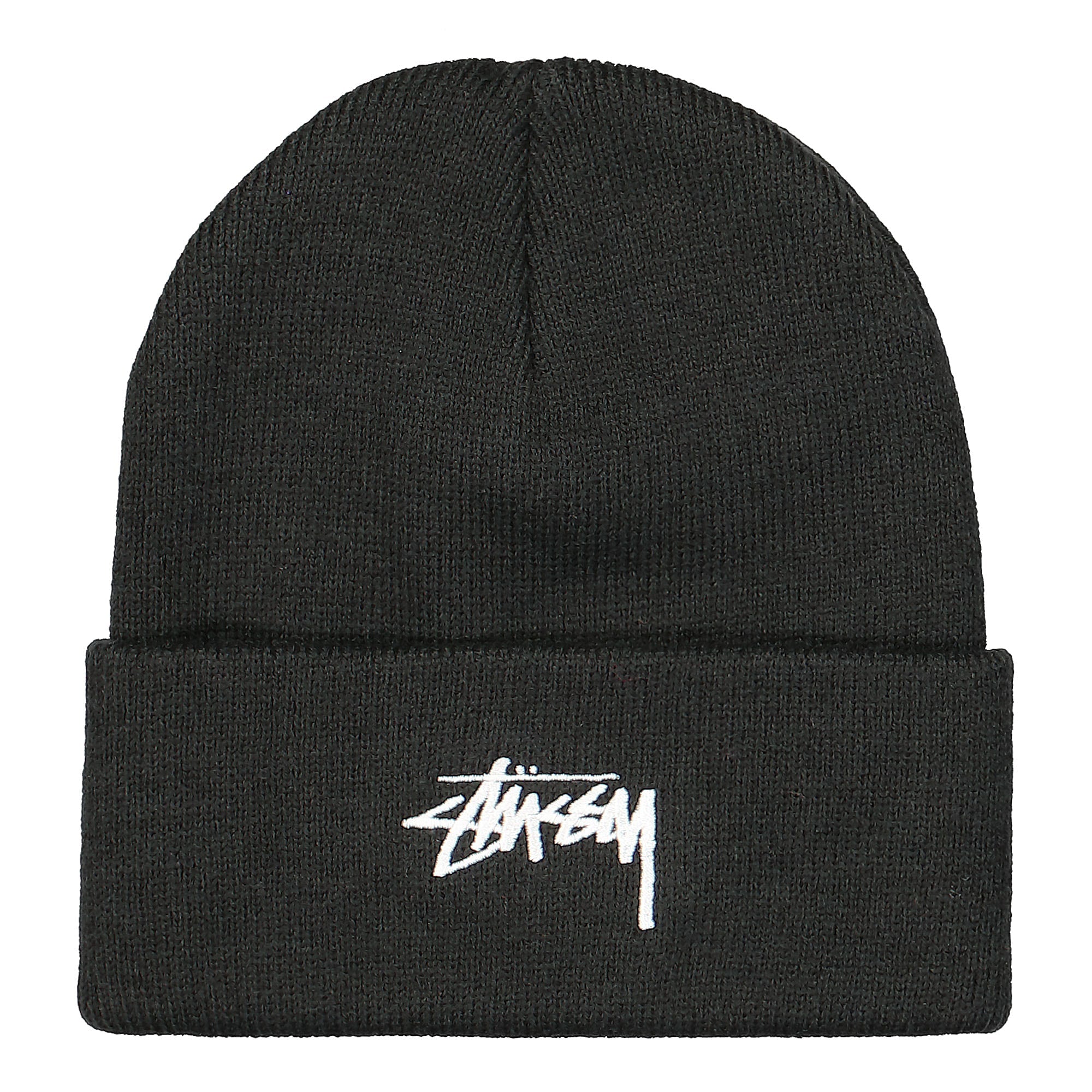 Stussy Stock Cuff Beanie Black Beanies 1321020 / 0001 | Overkill