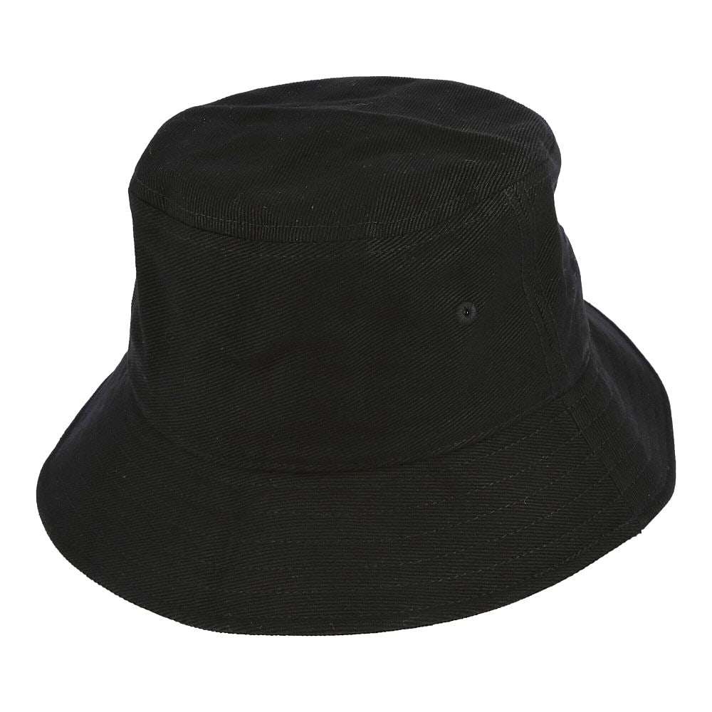 Stussy Big Logo Twill Bucket Hat Black Bucket Hats Detail view 1 | Overkill