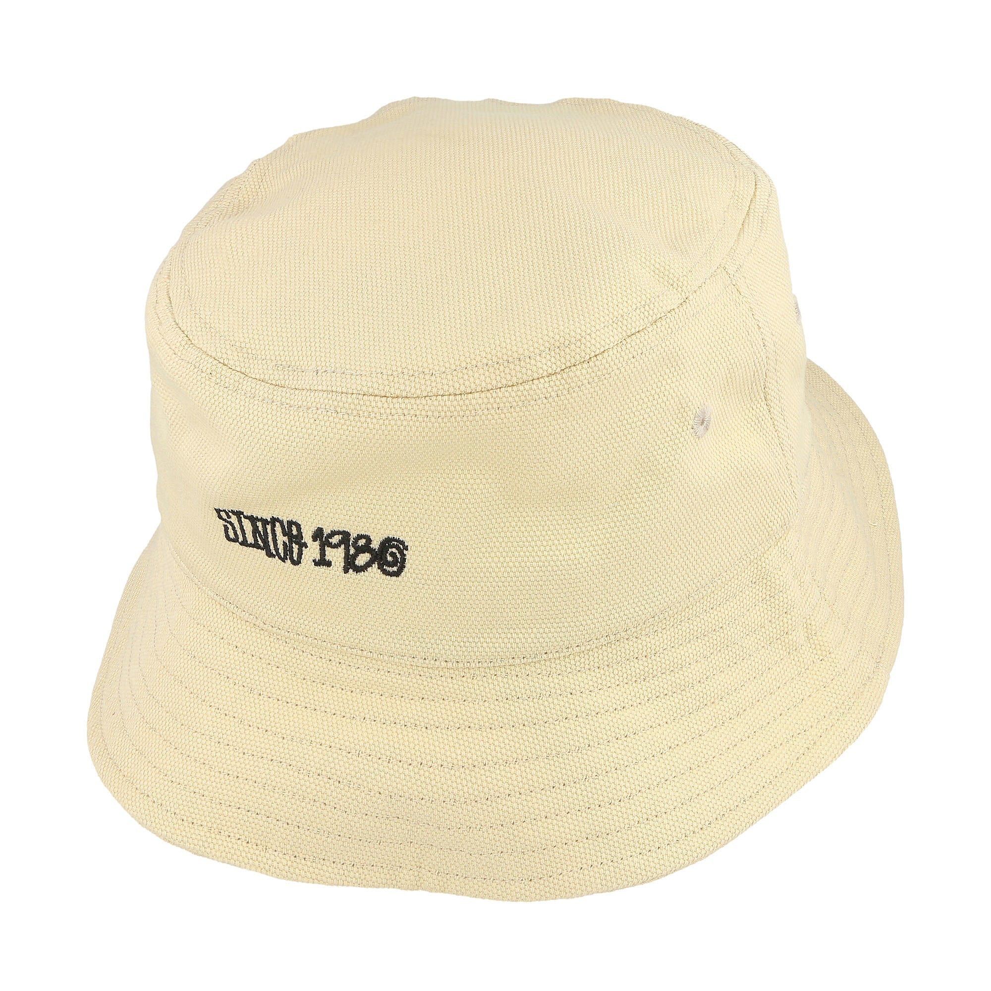 Stussy Canvas Wide Brim Bucket Hat Natural Bucket Hats Detail view 1 | Overkill