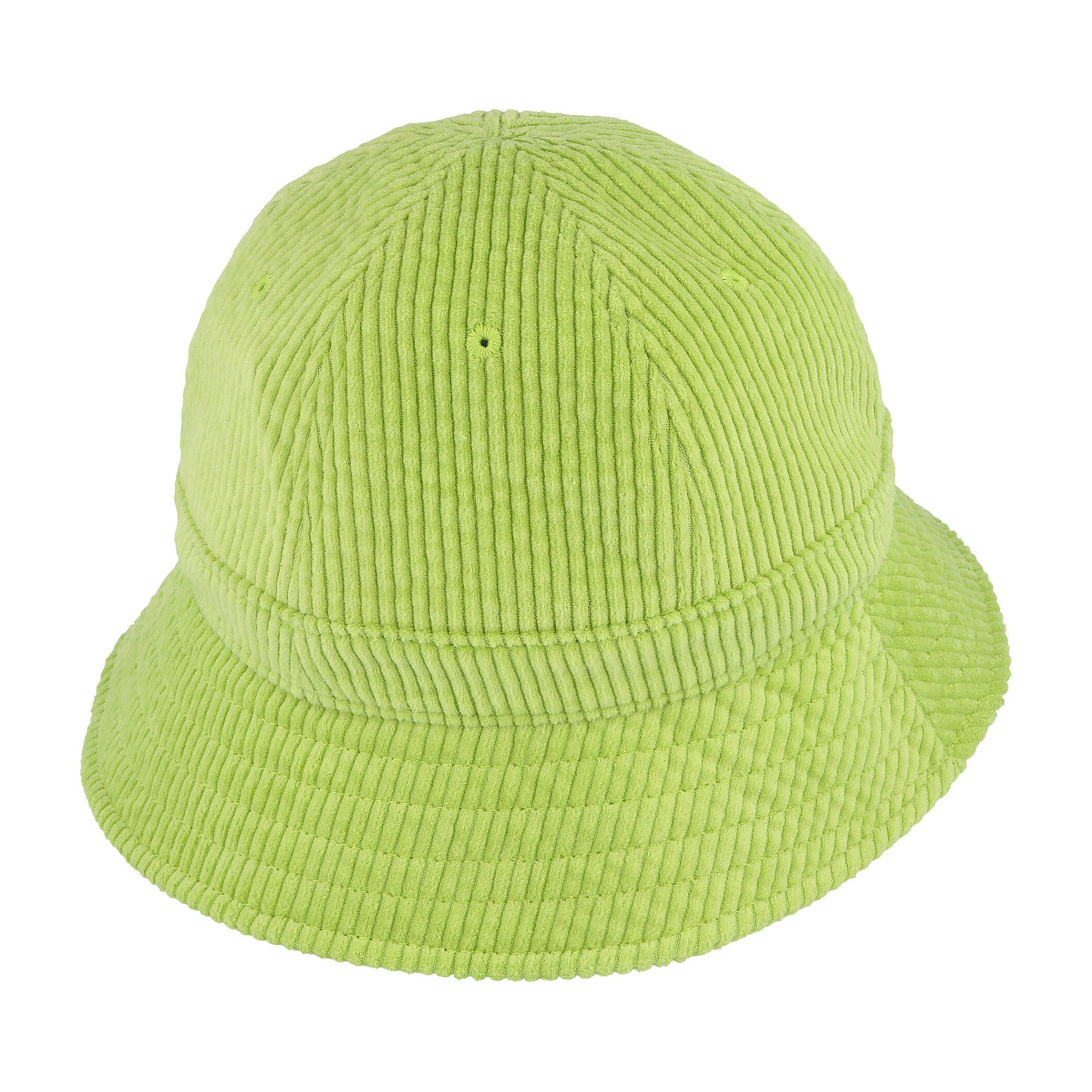 Stussy Corduroy Bell Cap Lime Bucket Hats Detail view 1 | Overkill