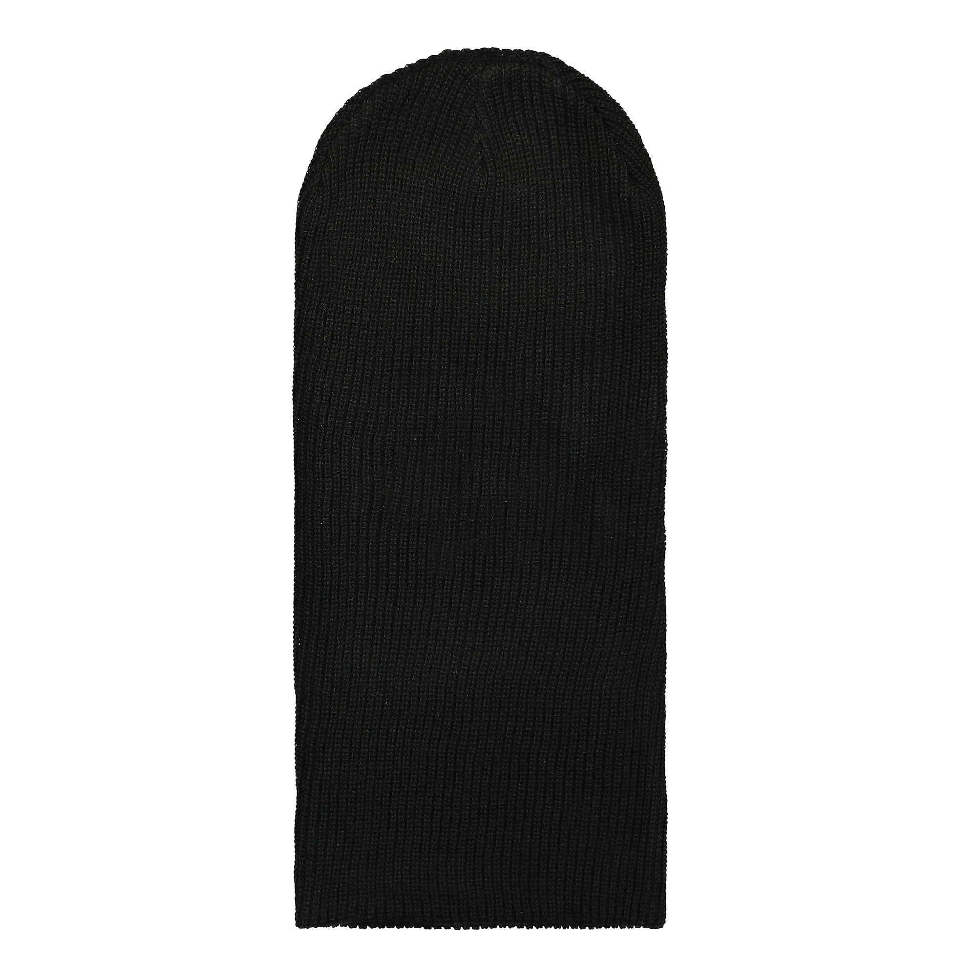 Stussy Stock Knit Balaclava Black Balaclavas Material | Overkill