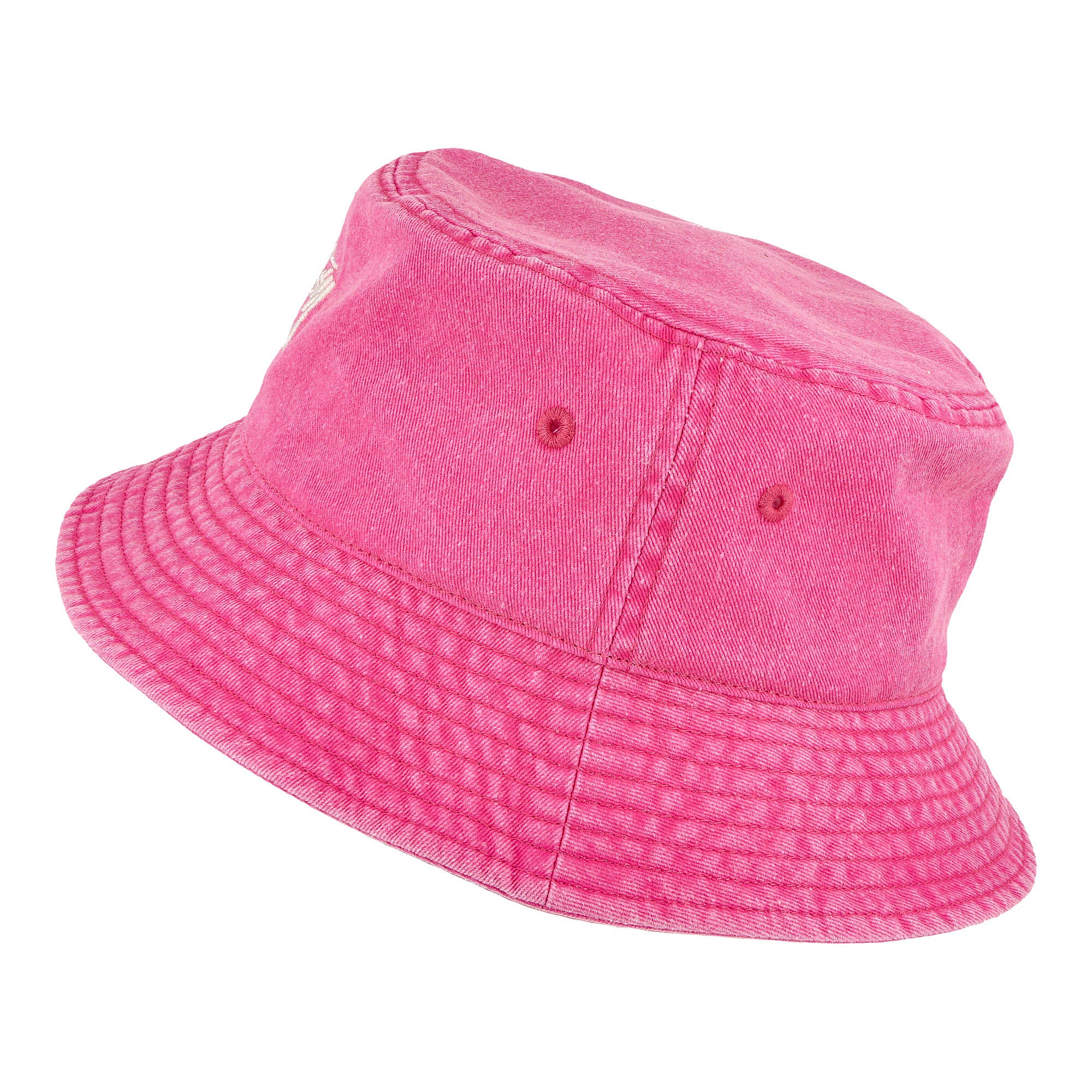 Stussy Washed Stock Bucket Hat Magenta Bucket Hats Material | Overkill