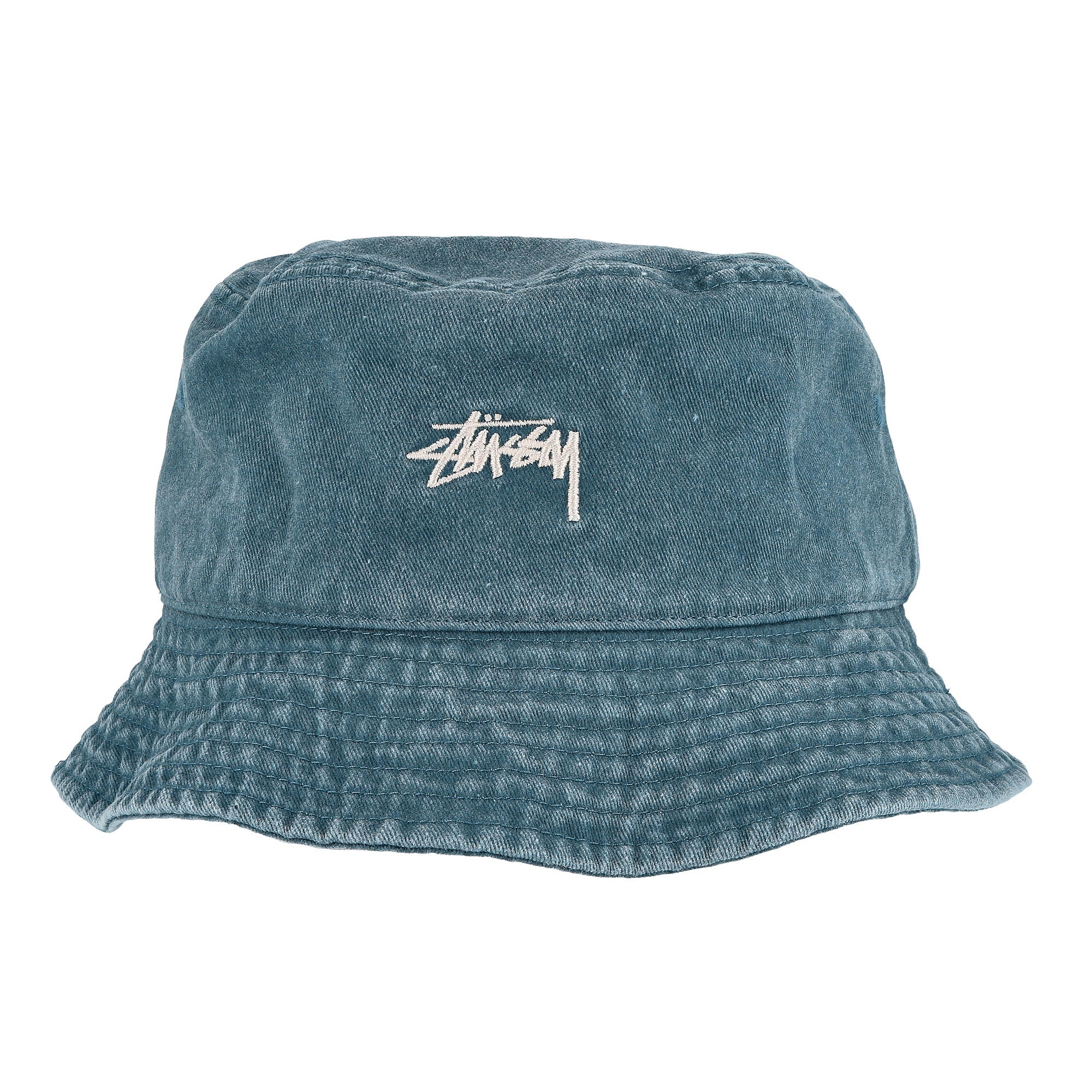 Stussy Washed Stock Bucket Hat Laguna Bucket Hats Detailfoto | Overkill