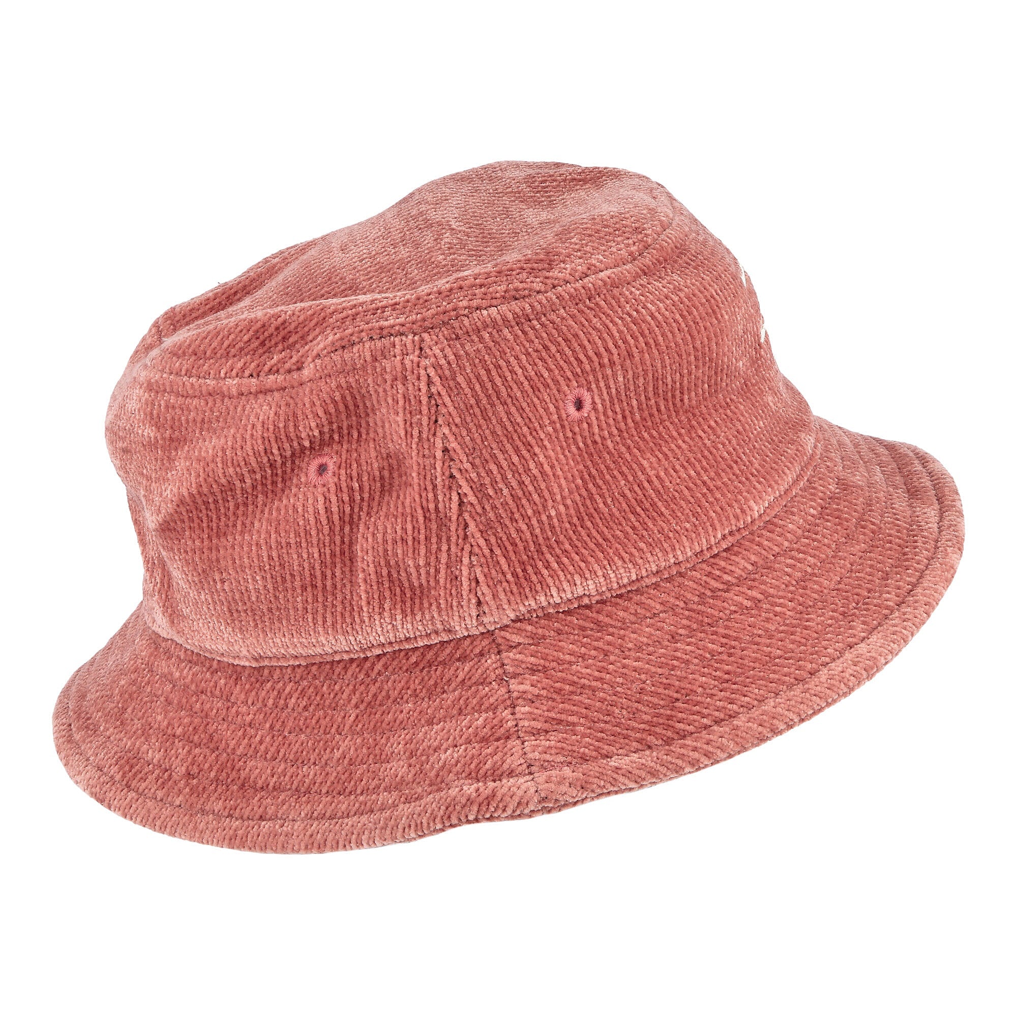 Stussy Chenille Big Basic Bucket Hat Orange Bucket Hats Close-up | Overkill