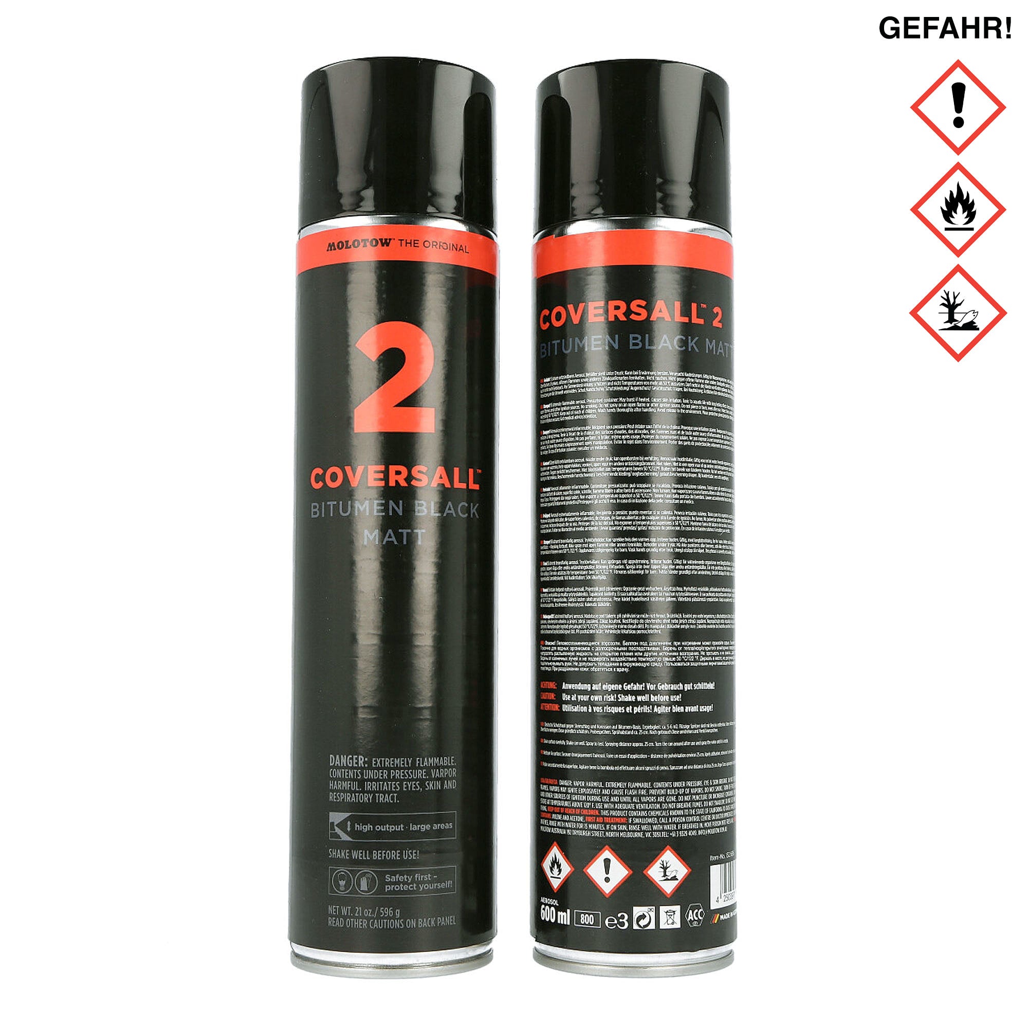 Molotow coversall 2 matt - 600 ml Cans 132696 | Overkill