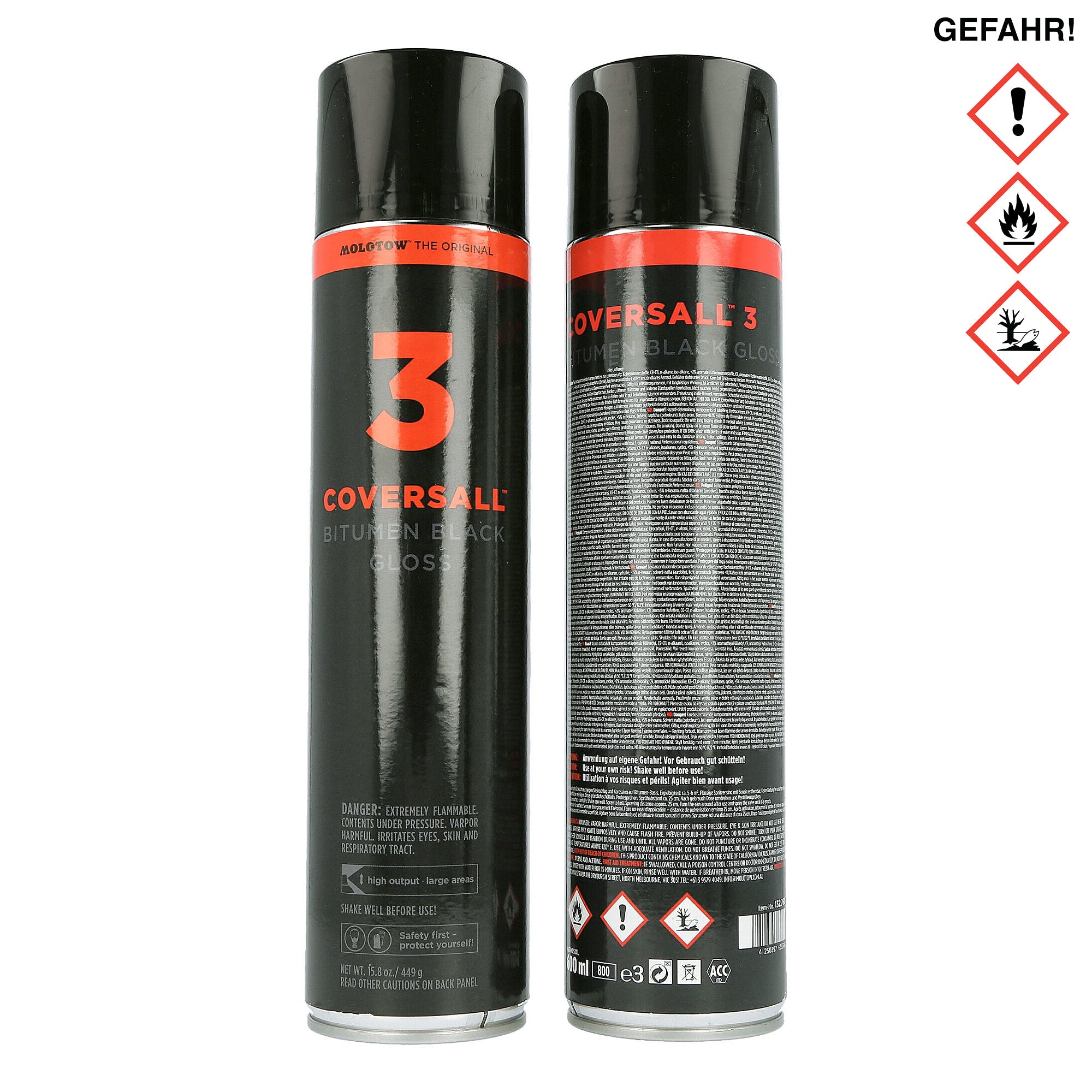 Molotow coversall 3 gloss - 600 ml Cans 132760 | Overkill