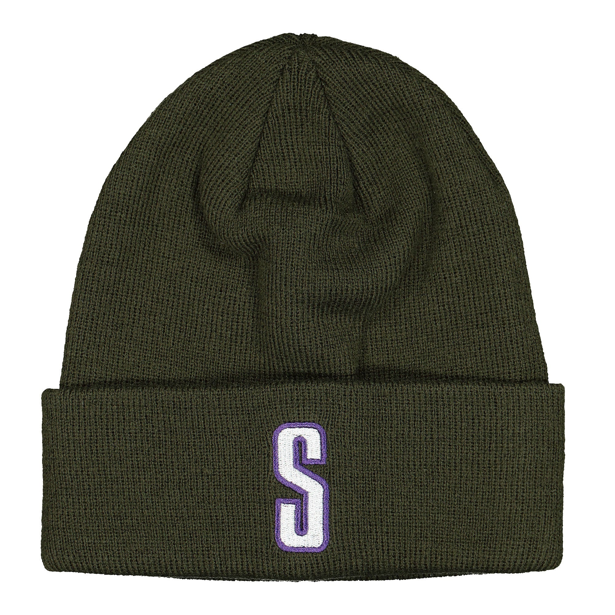 Stussy Vintage S Cuff Beanie Olive Beanies 132818 / 0403 | Overkill