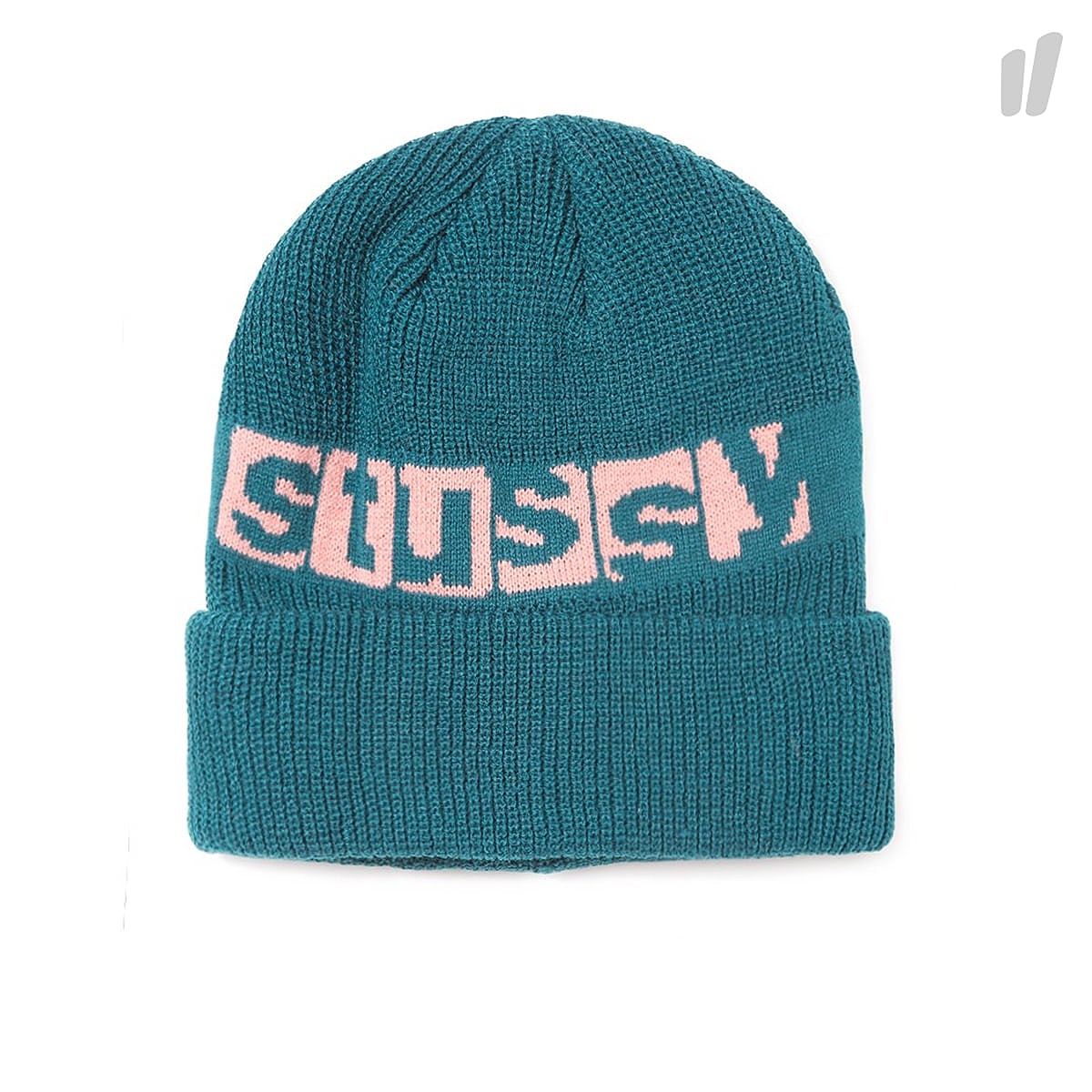 Stussy Scrabble Cuff Beanie Teal Beanies 132872 / 0014 | Overkill