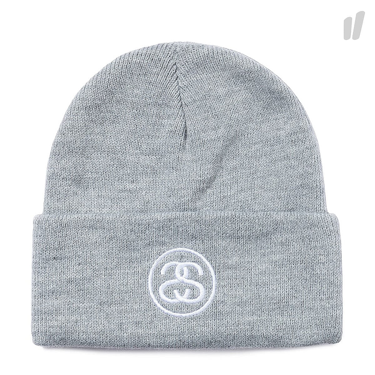Stussy SS Link Cuff Beanie Grey Heather Beanies 132896 / 0009 | Overkill