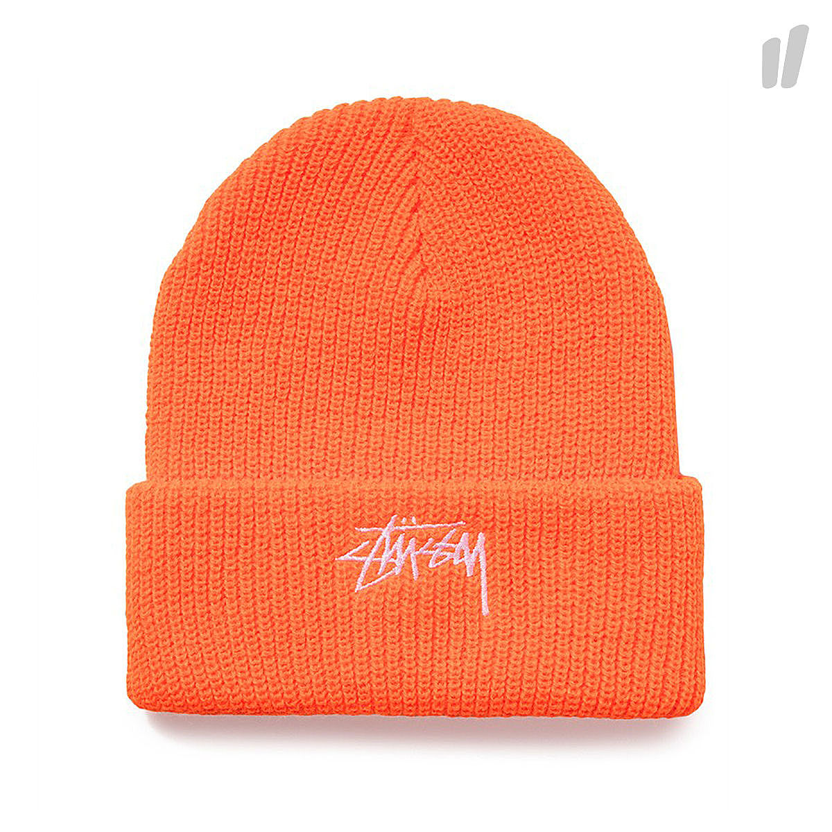 Stussy Stock Cuff Beanie Blaze Orange Beanies 132901 /0712 | Overkill